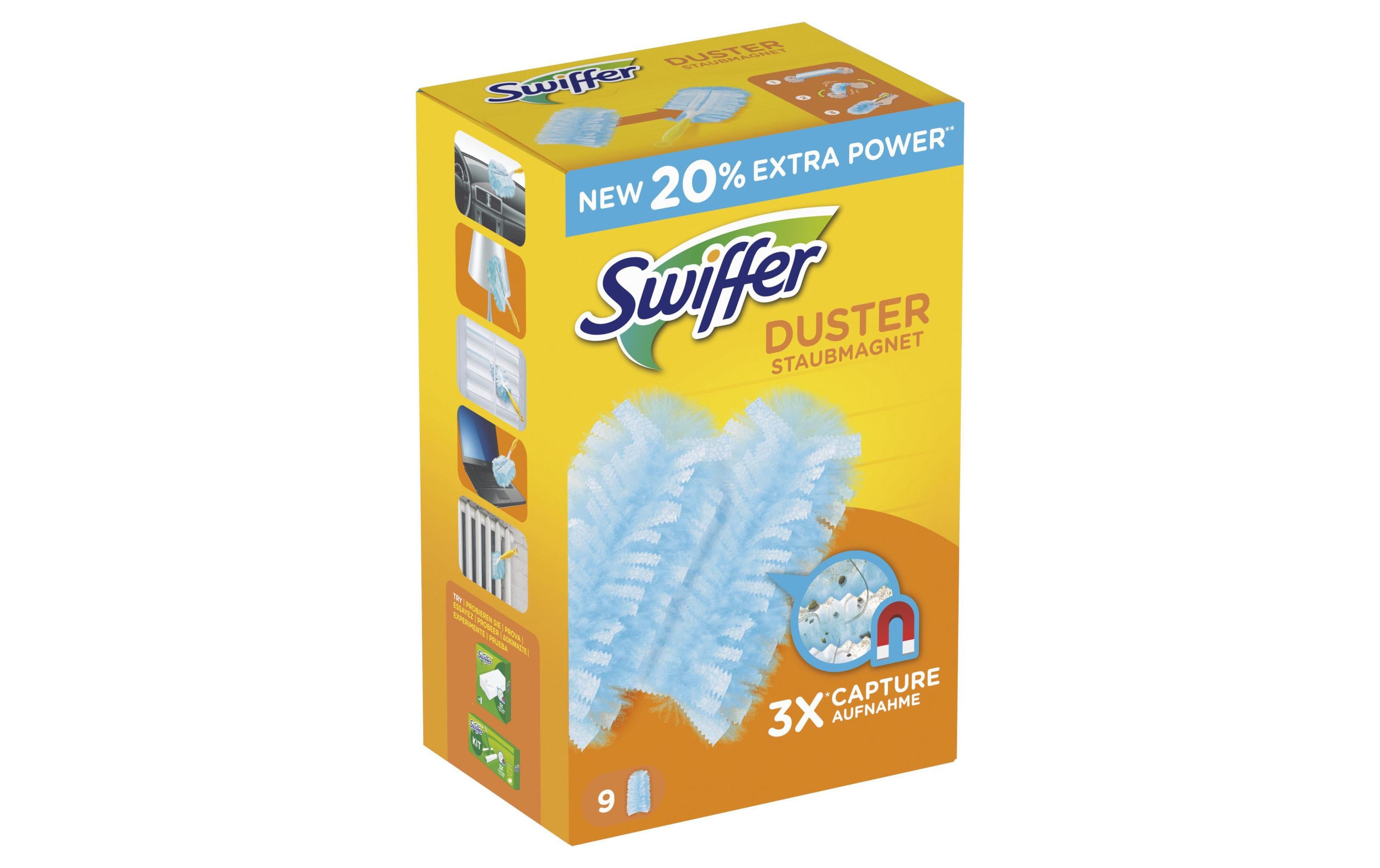 Swiffer Staubmagnet Nachfülltücher Duster 9 Stück