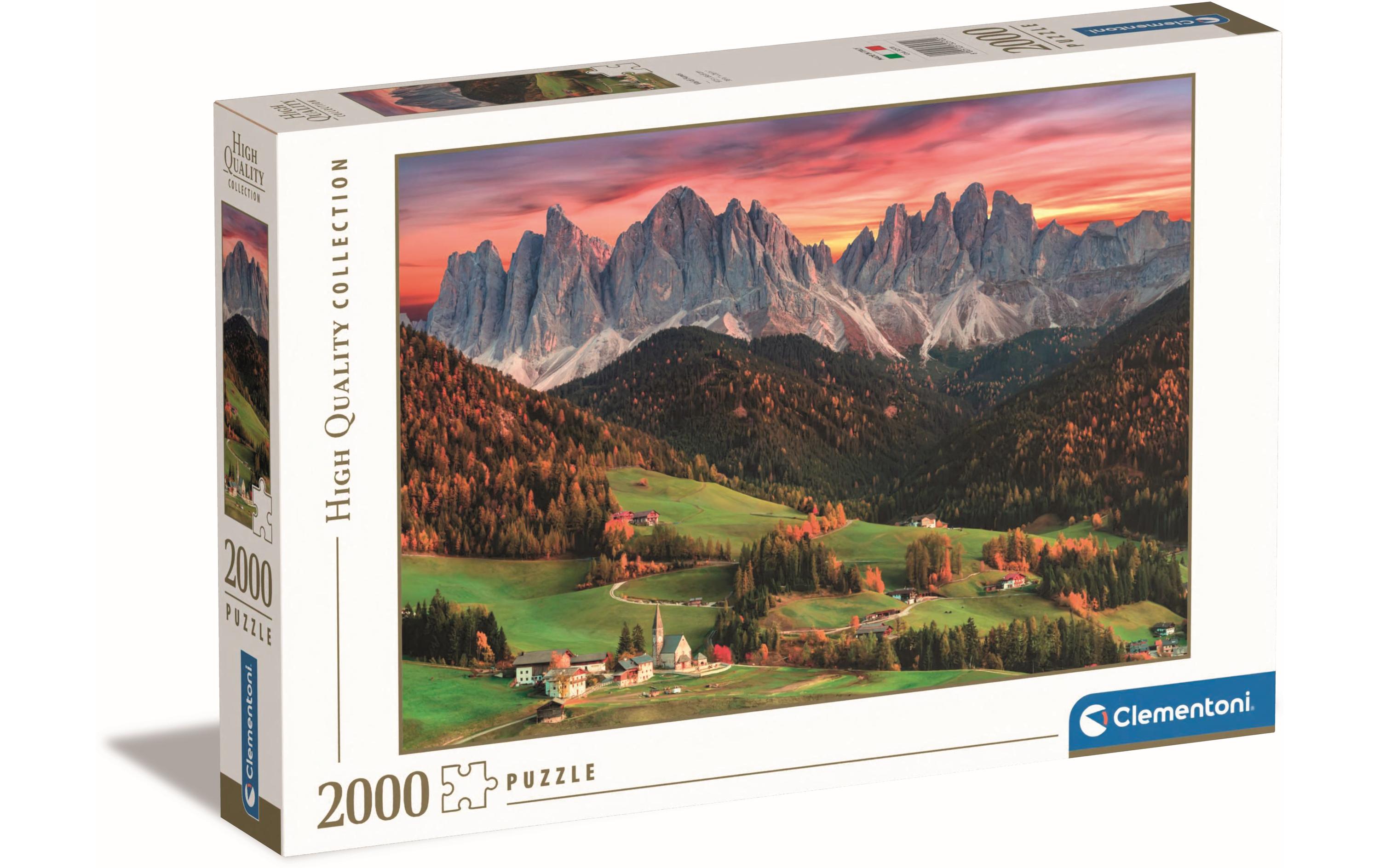 Clementoni Puzzle Val di Funes