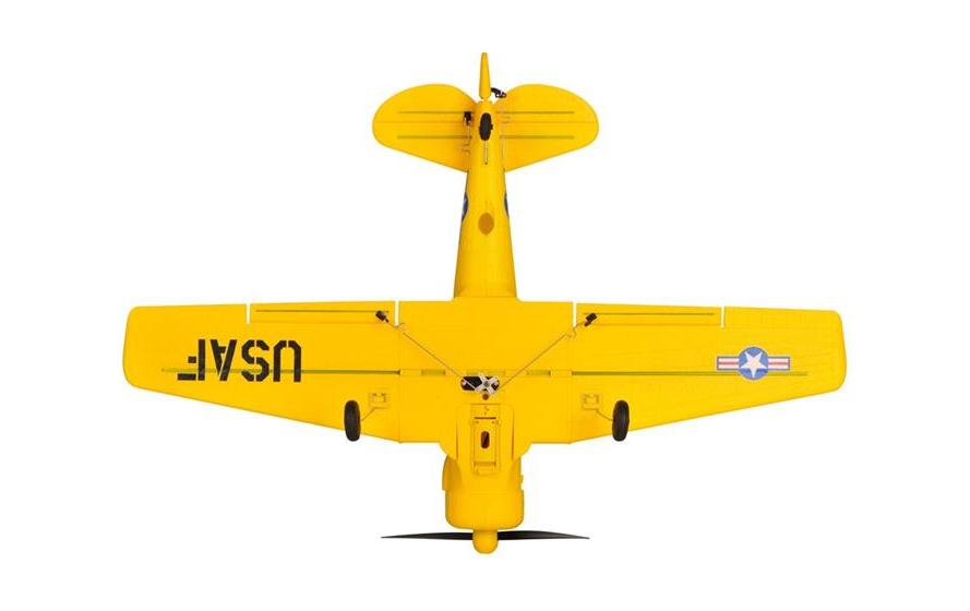 TOP-RC Warbird Mini AT-6 450 mm, Gelb, RTF