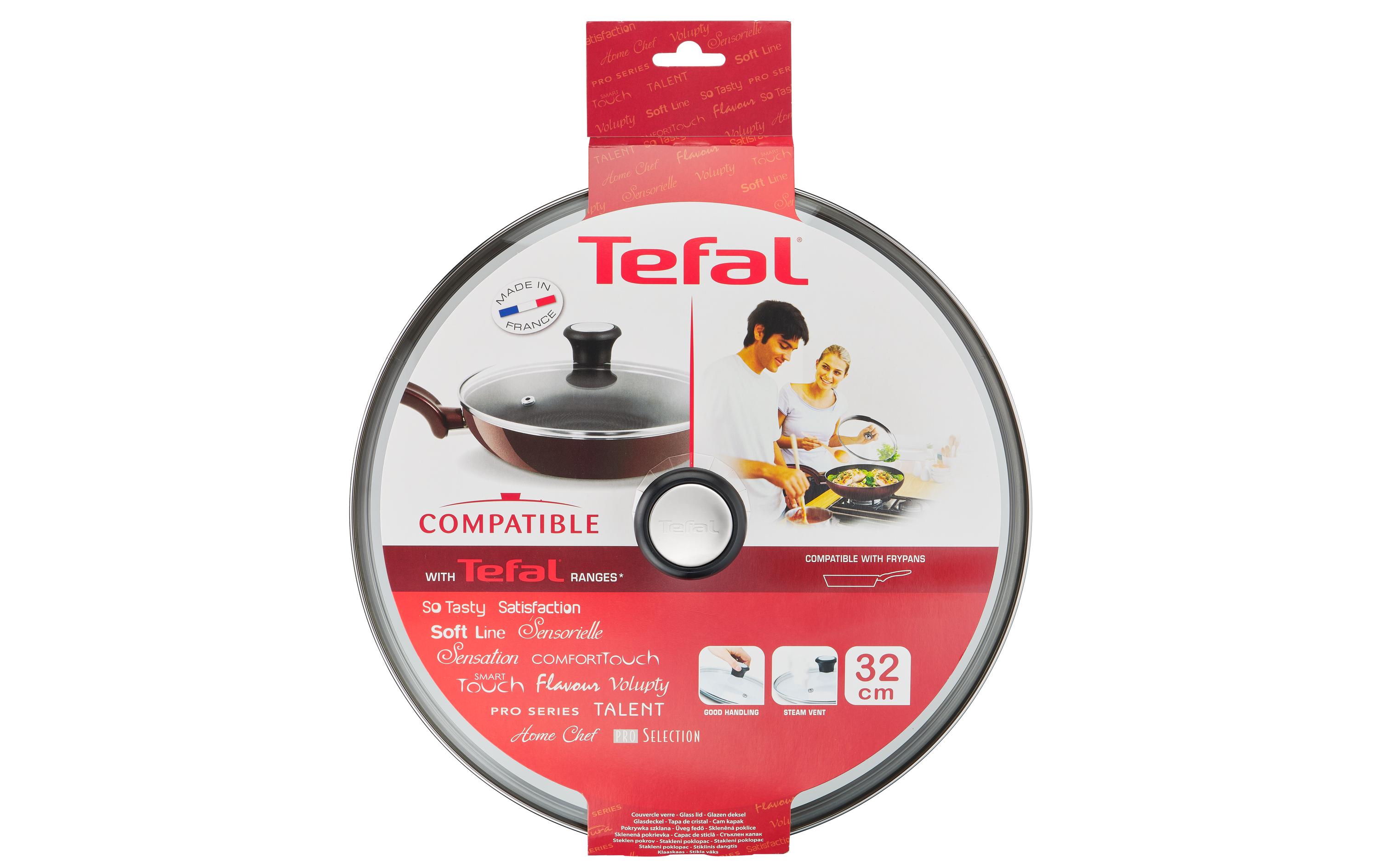 Tefal Pfannendeckel 32 cm, Transparent