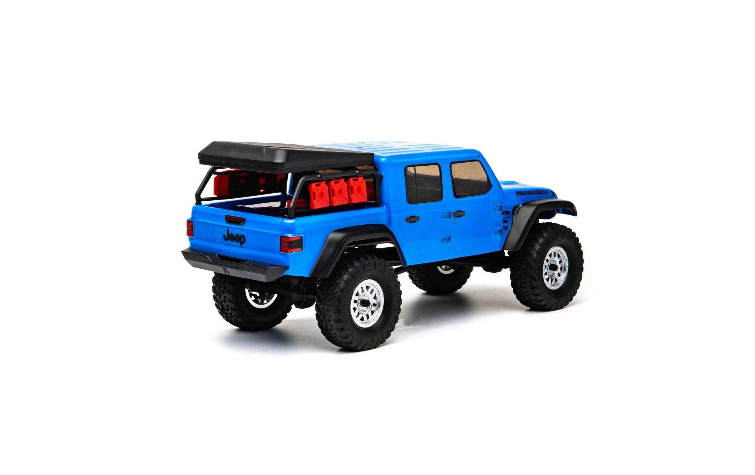 Axial Scale Crawler SCX24 Jeep JT Gladiator, Blau, 1:24, RTR