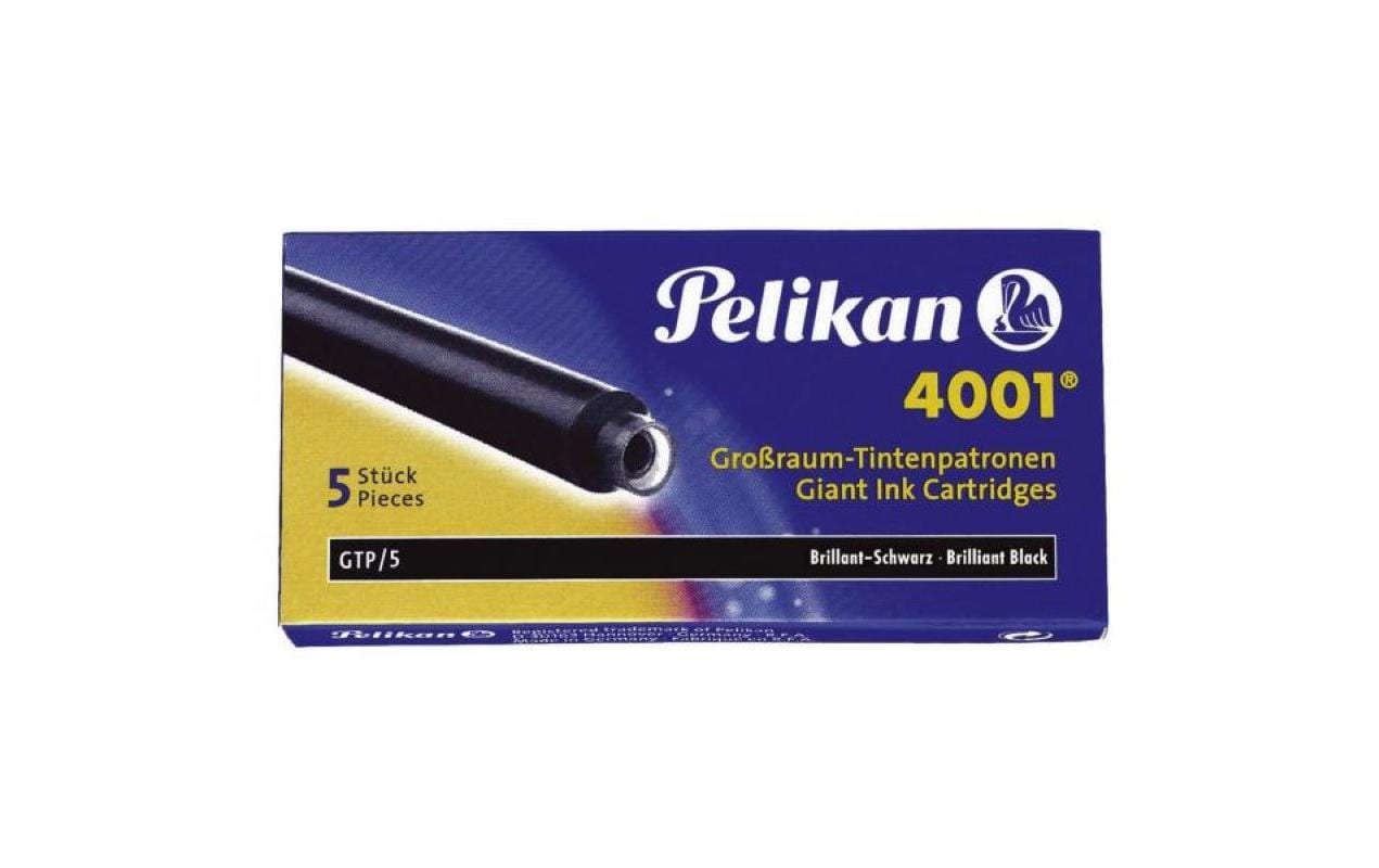 Pelikan Tintenpatrone Grossraum GTP/5 Schwarz, 5 Stück