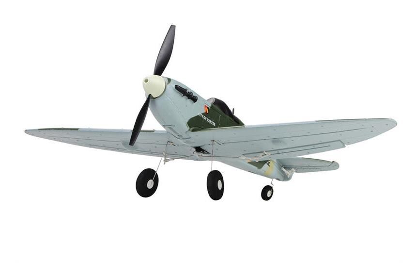 TOP-RC Warbird Mini Spitfire 450 mm, Grau, RTF