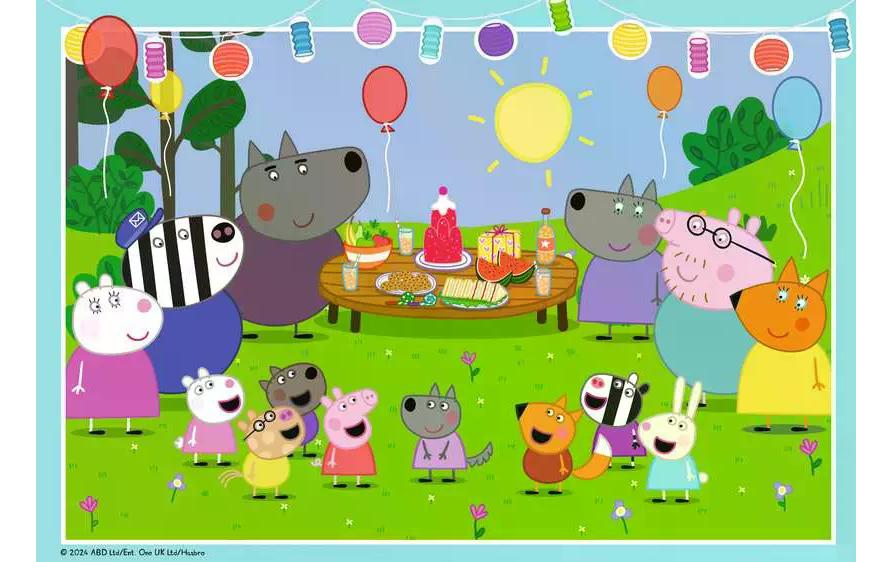 Ravensburger Puzzle Peppa Pig Partyzeit!