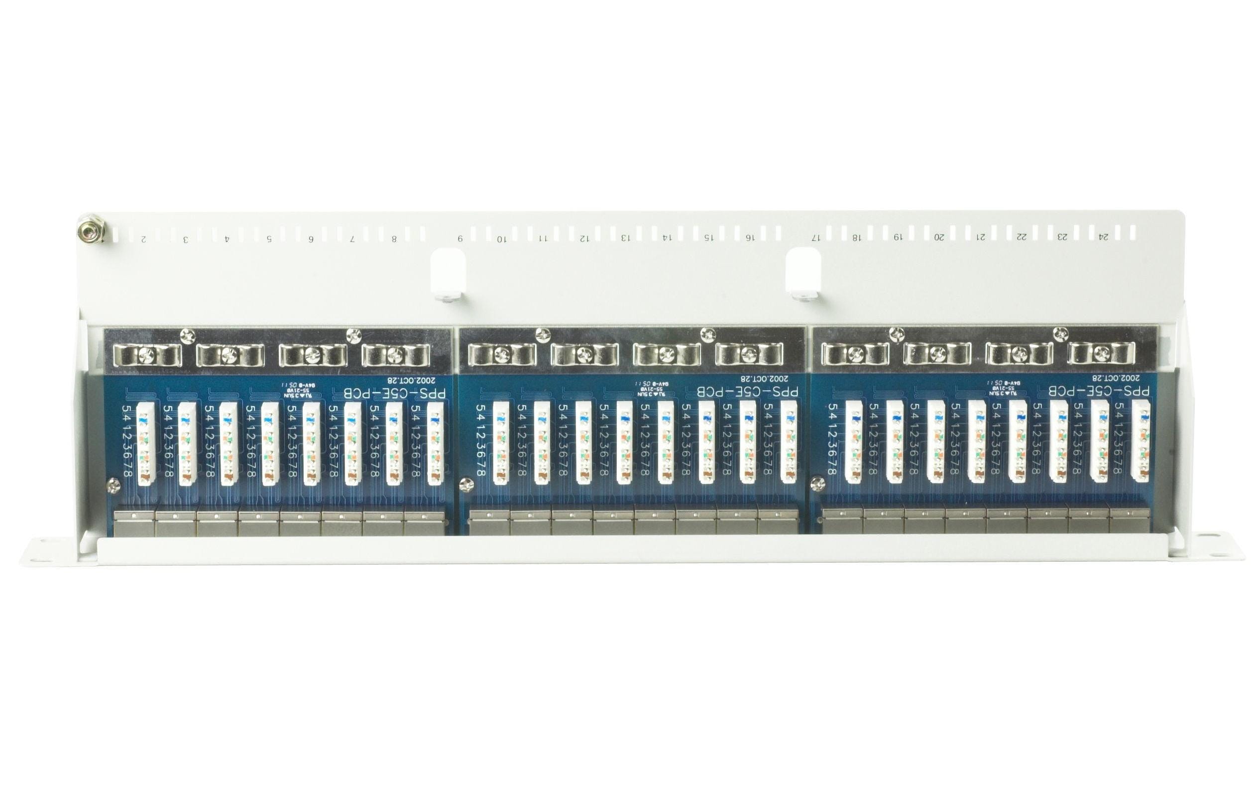 equip Patchpanel 24 Port, LSA, 1HE 19 Rack