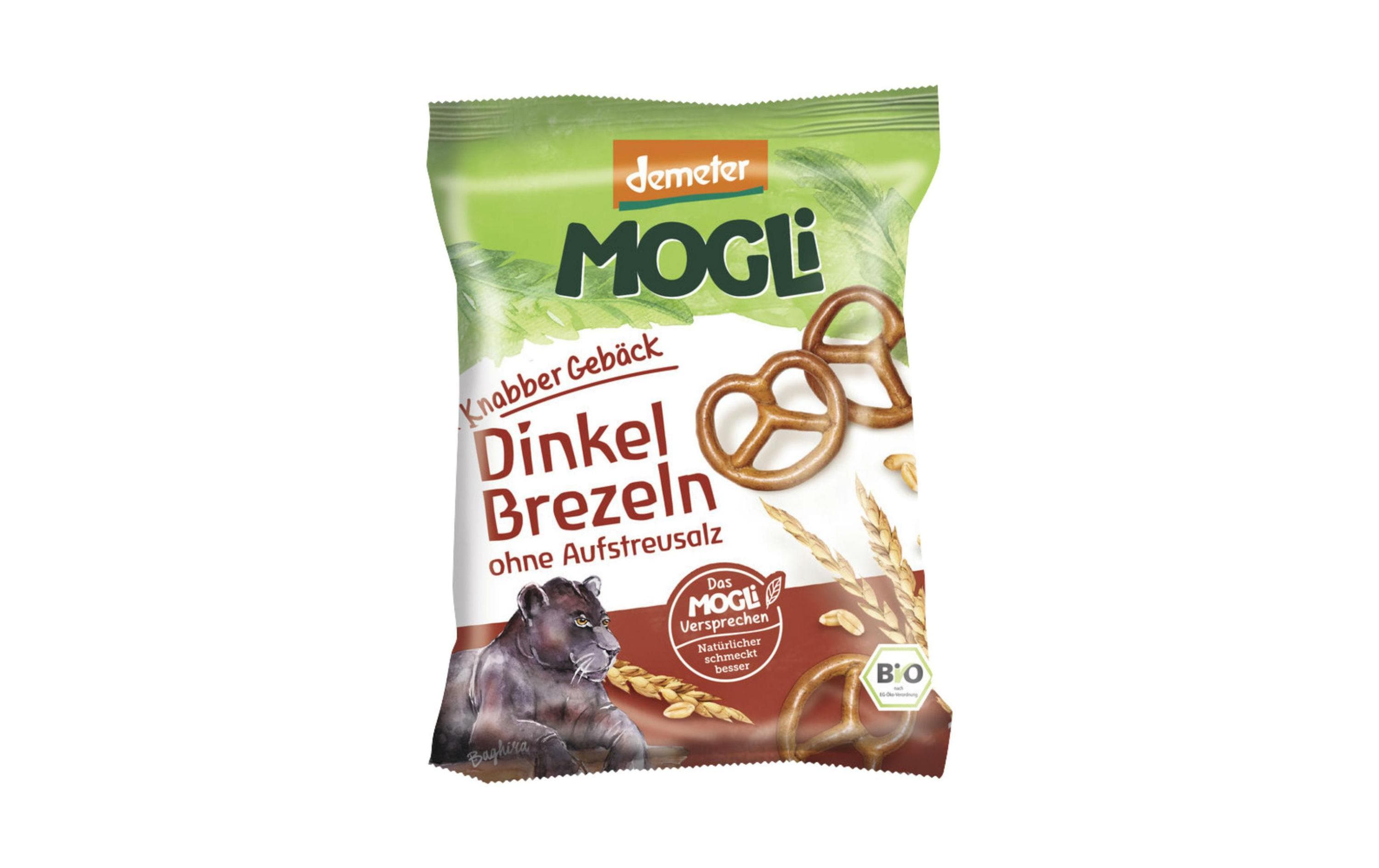 Mogli Knabberspass Dinkel Brezeln, 50g