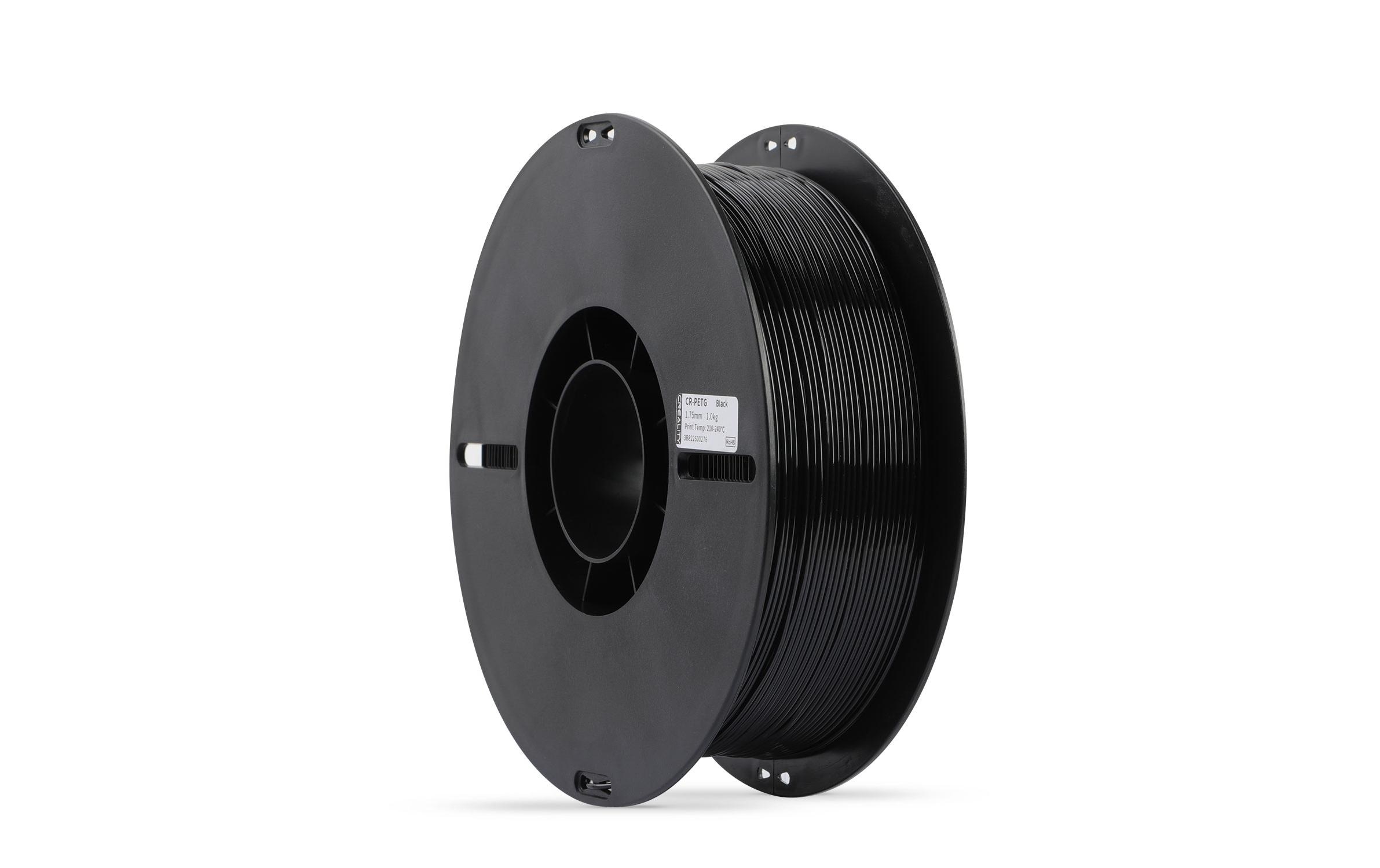 Creality Filament PETG, Schwarz, 1.75 mm, 1 kg