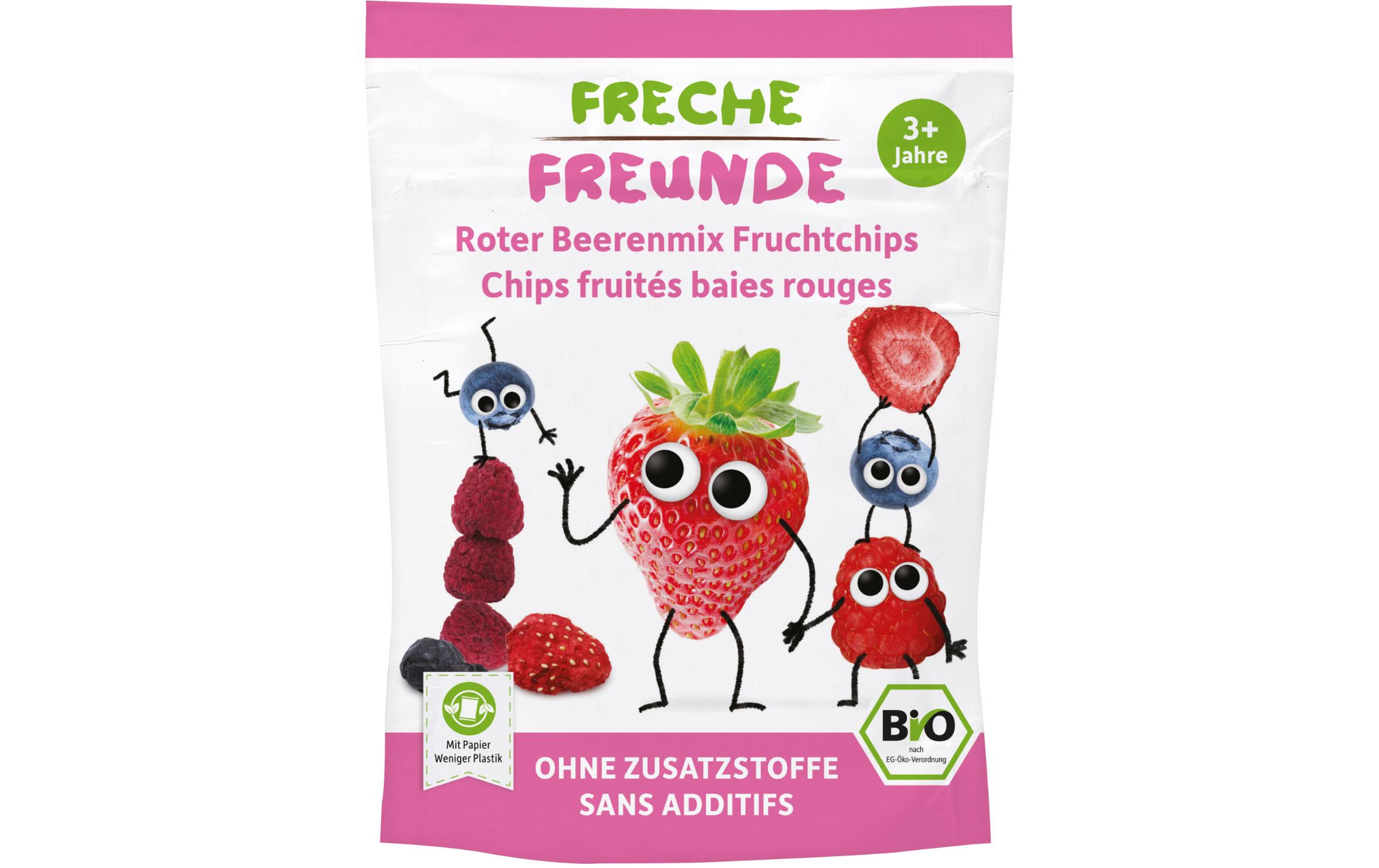 Freche Freunde Knabberspass Roter Beerenmix 8x 10 g