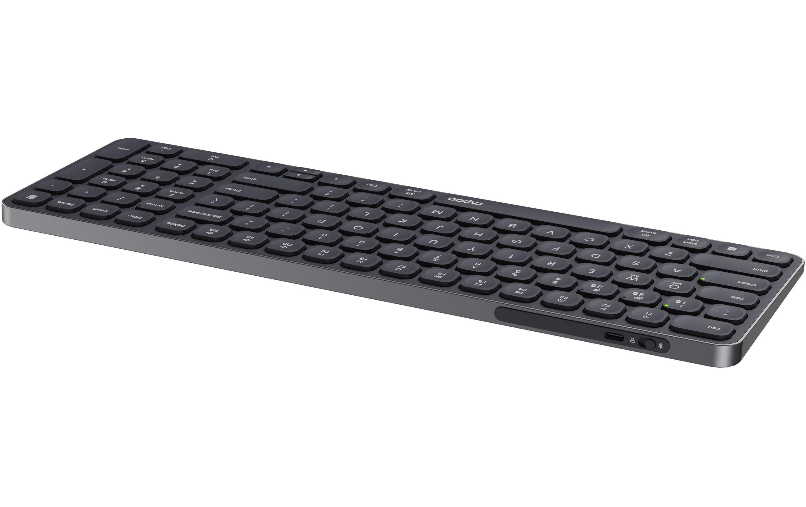 Rapoo Funk-Tastatur E9710 Schwarz