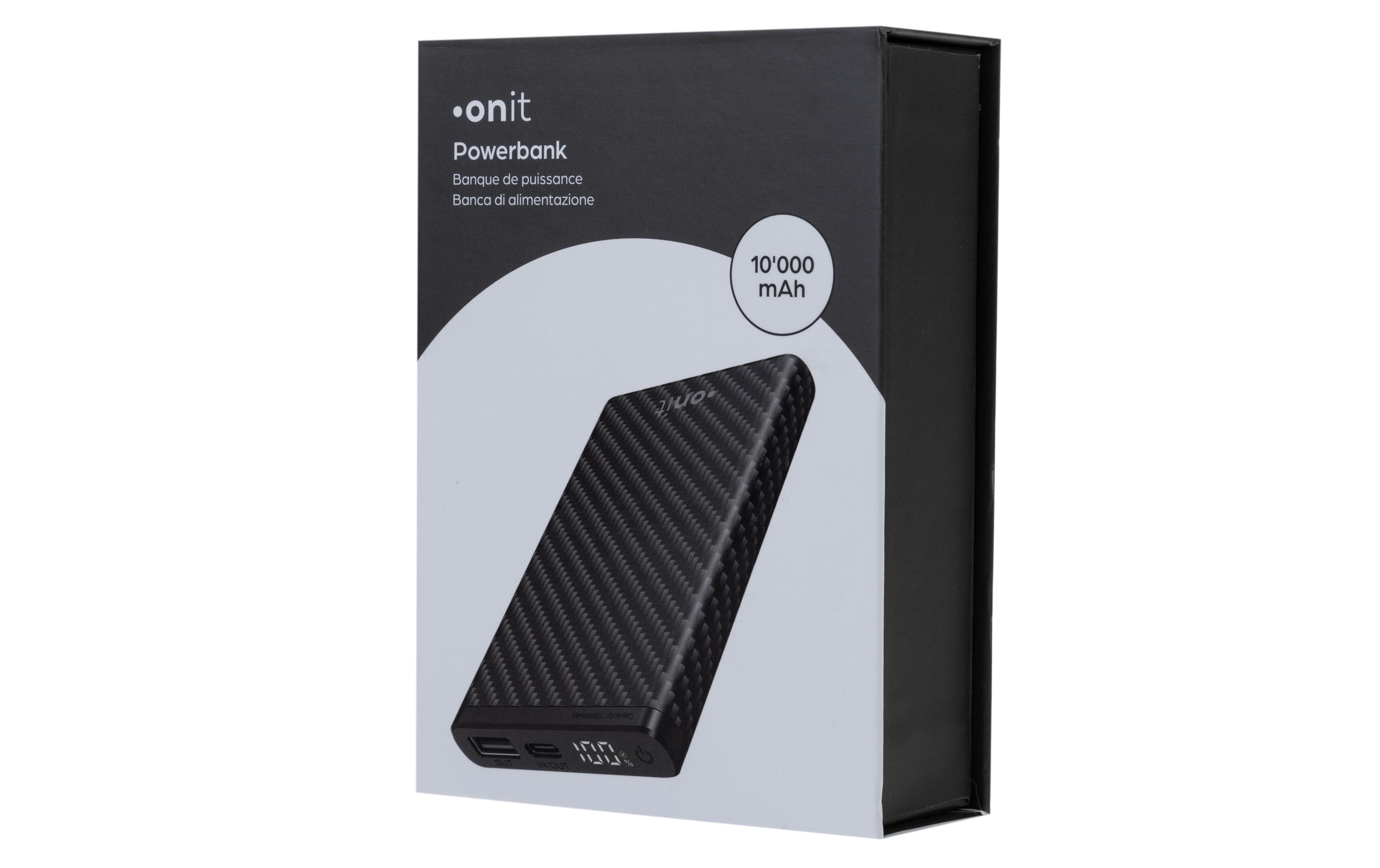 onit Powerbank Carbon 10000 mAh PD