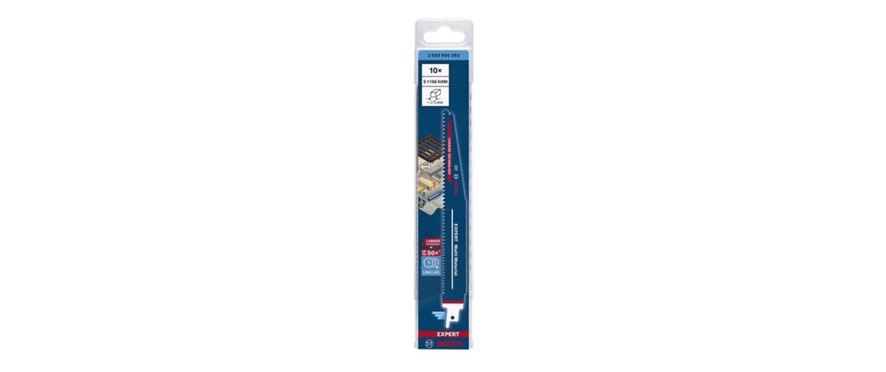 Bosch Professional Säbelsägeblatt EXPERT Multi Material S 1156 XHM, 10 Stück