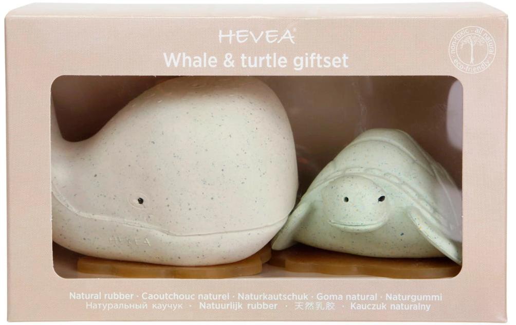 HEVEA Badespielzeug Whale/Turtle