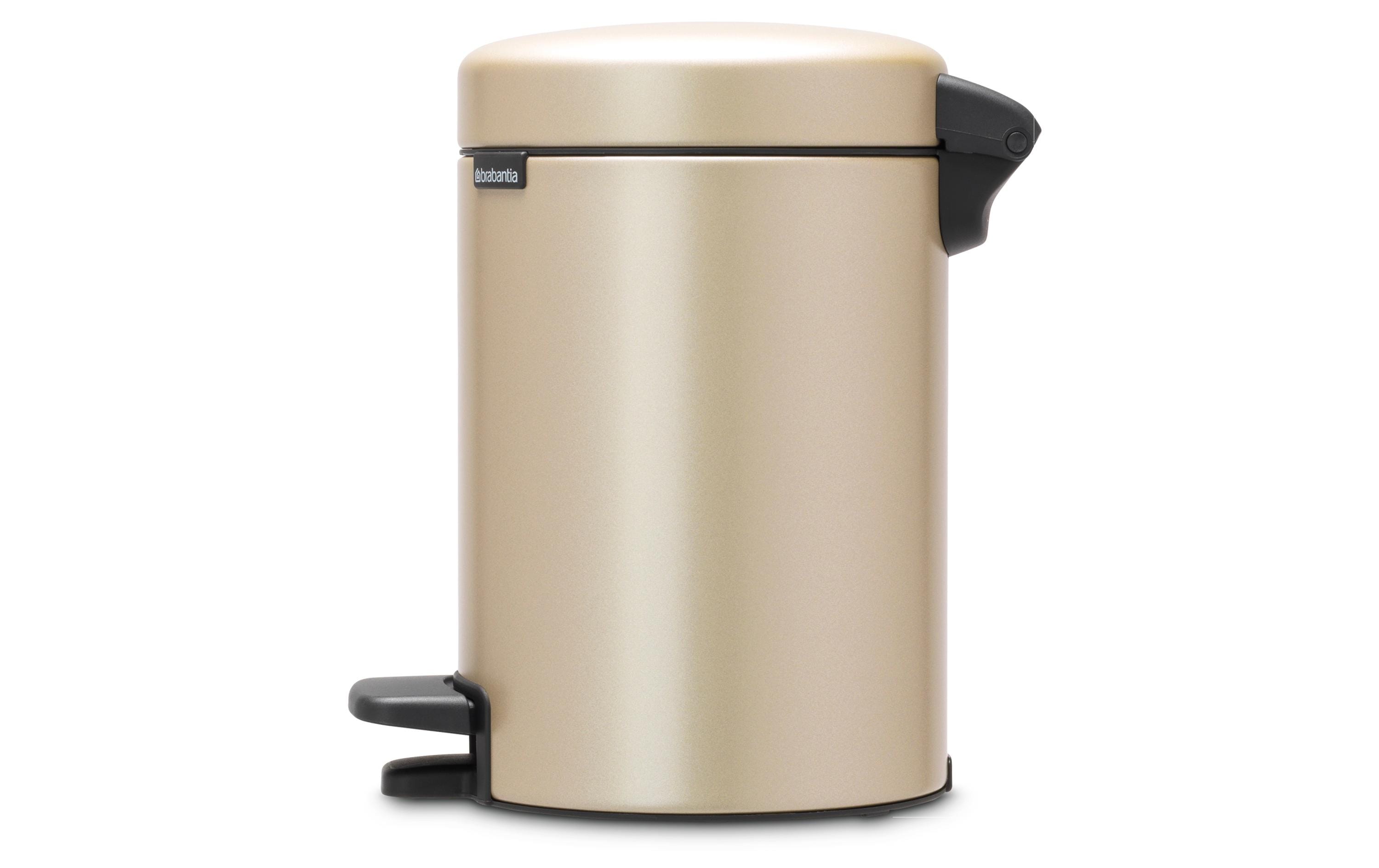 Brabantia Kosmetikeimer NewIcon 3 l, Champagner