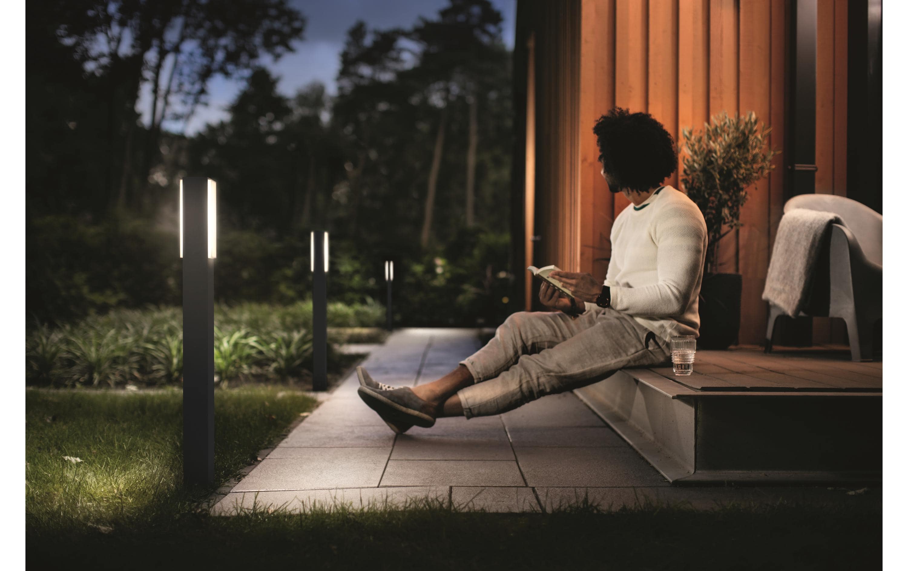 Philips Hue Zubehör Outdoor 2.5M Verlängerungskabel für 24 V Leuchten