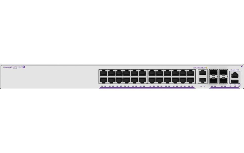 Alcatel-Lucent PoE+ Switch OmniSwitch OS6360-P24X 26 Port