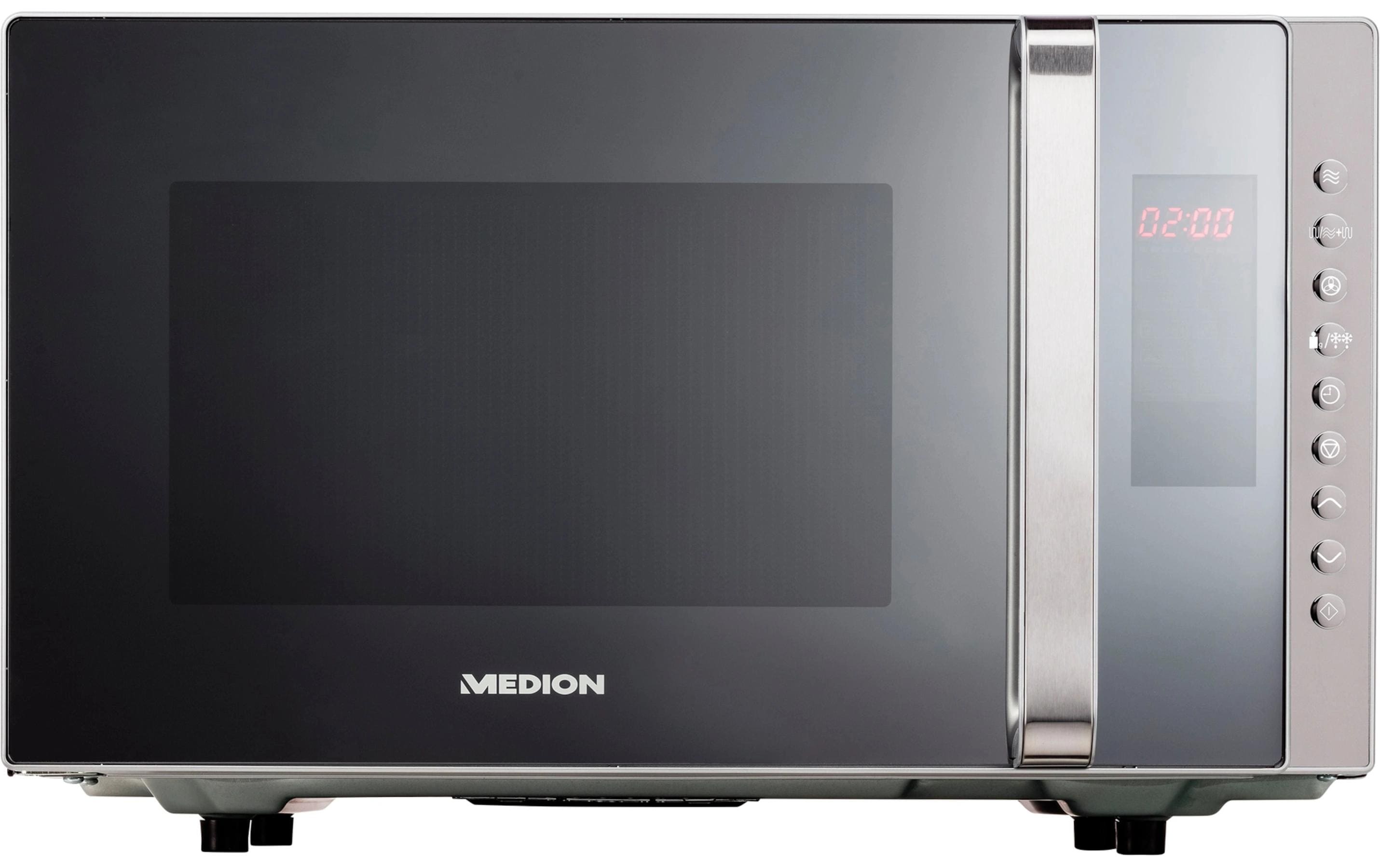 Medion Mikrowelle mit Grill MD 17495 Grau