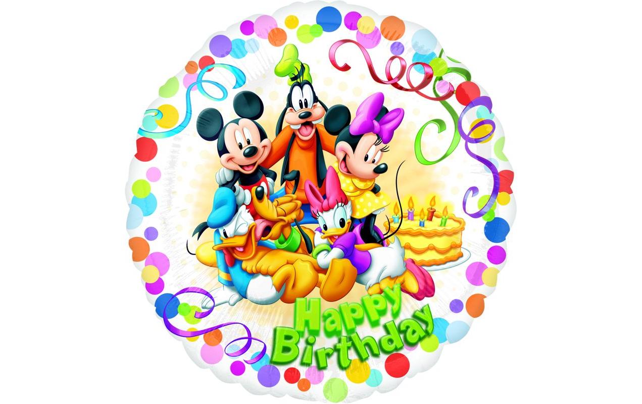 Amscan Folienballon Disney Mickey 45 cm