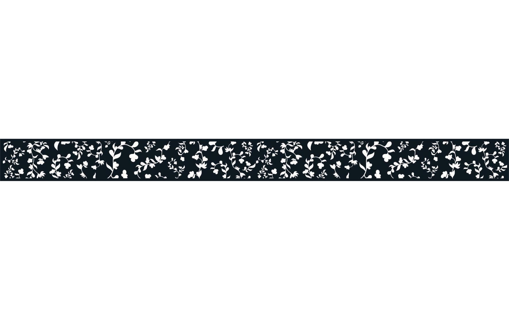 Heyda Washi Tape Colour Code Onyx Schwarz