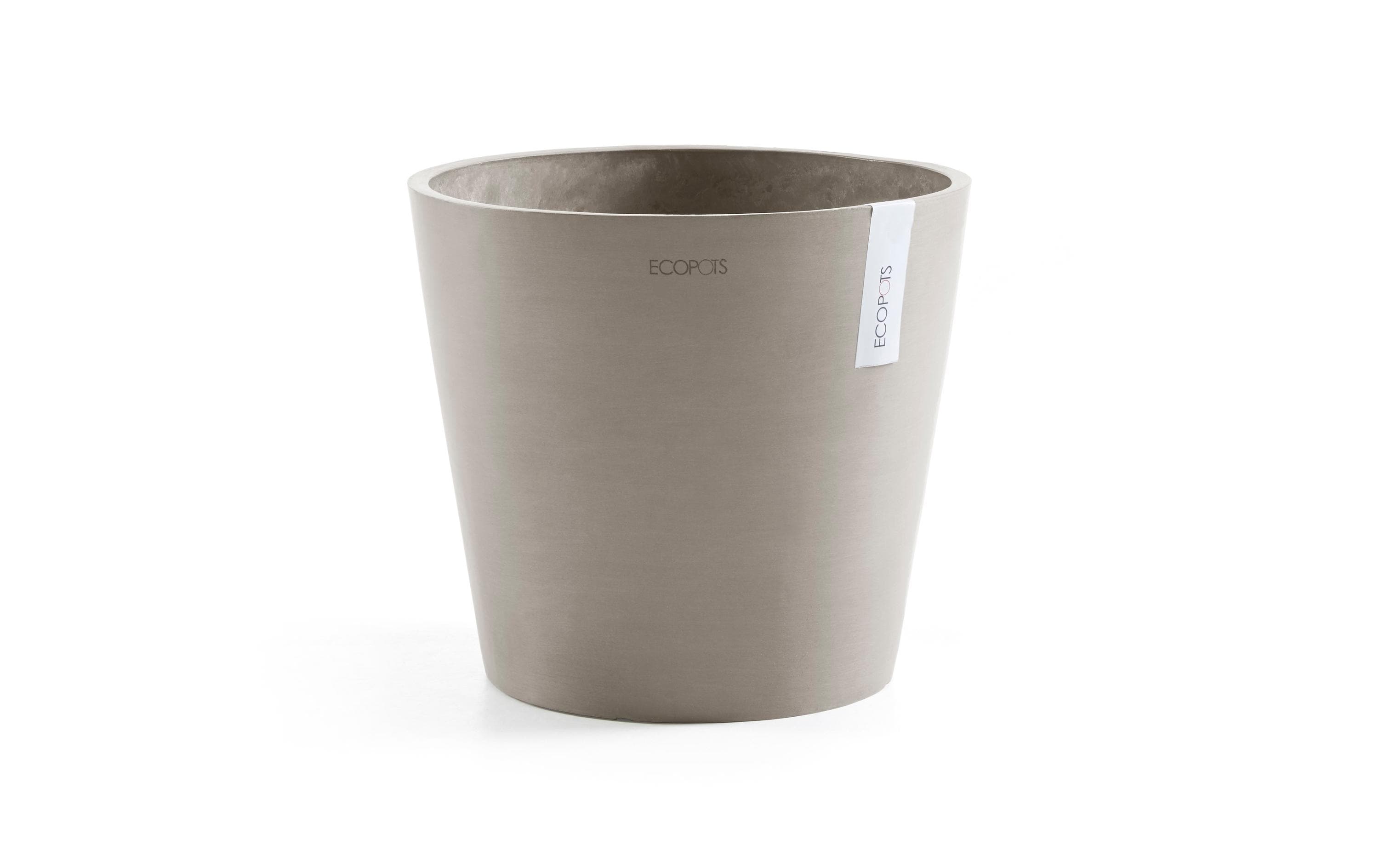 Ecopots Pflanzentopf Amsterdam 40, French Taupe