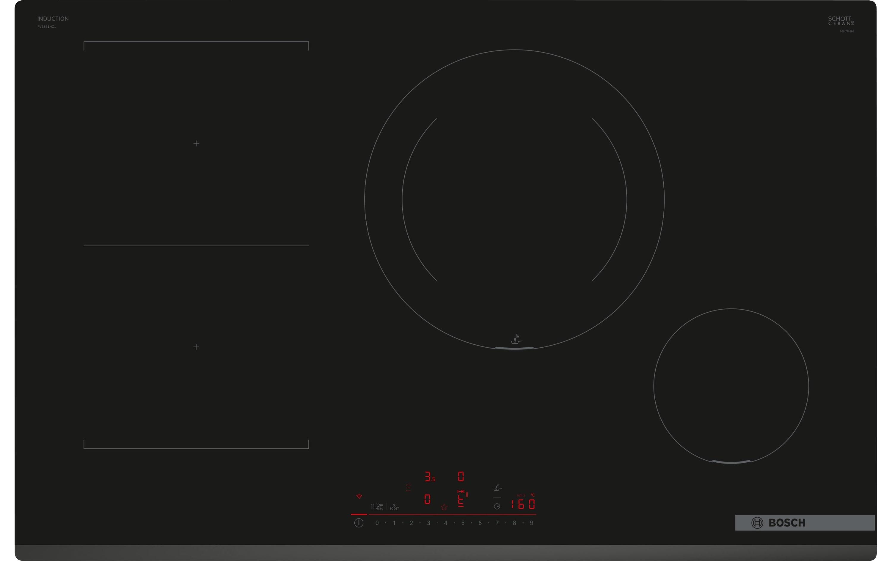 Bosch Induktionskochfeld PVS831HC1E Aufliegend