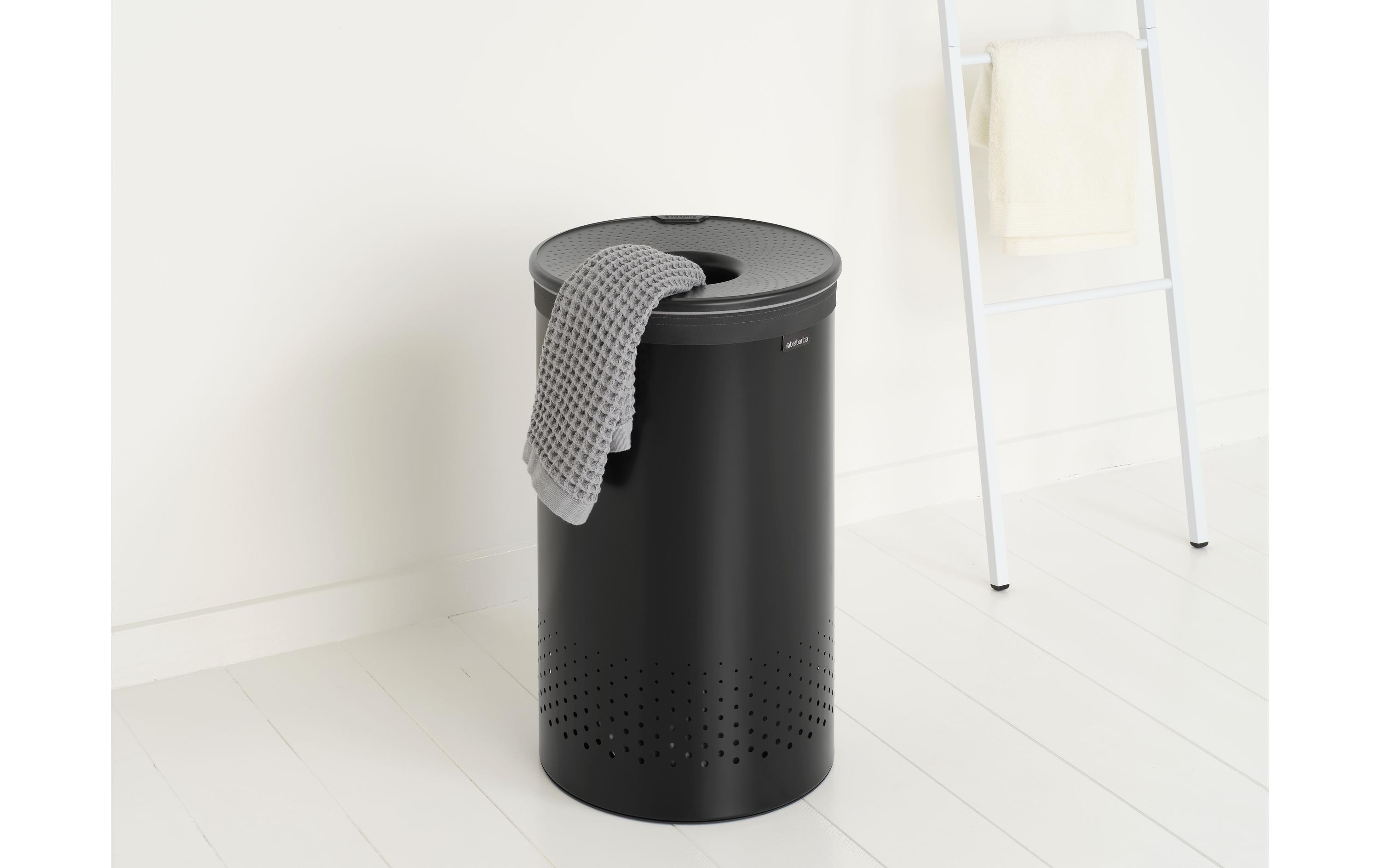 Brabantia Wäschesammler 60 l, Schwarz