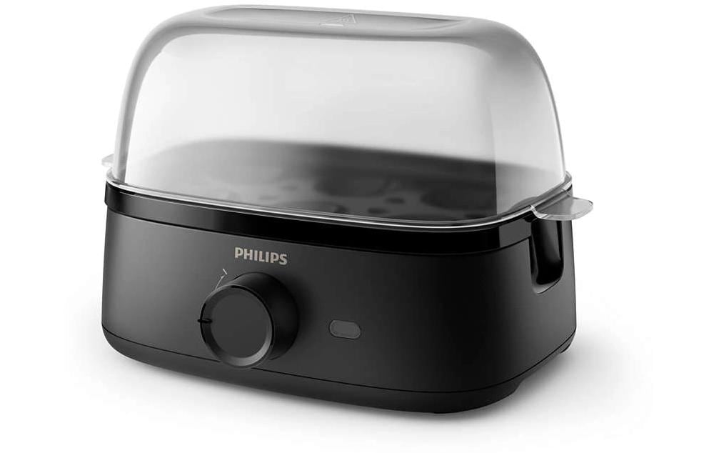 Philips Eierkocher 3000 Series HD9137/91 6 Eier, Schwarz