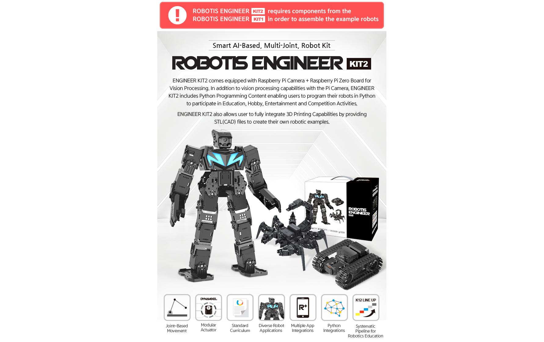 ROBOTIS Erweiterung Engineer Kit 2