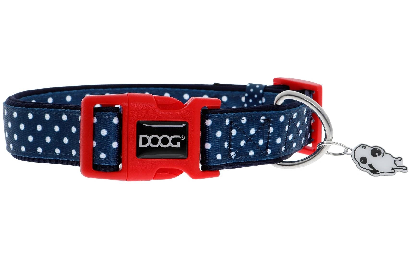 Doog Halsband Stella S Navy / Polka Dots