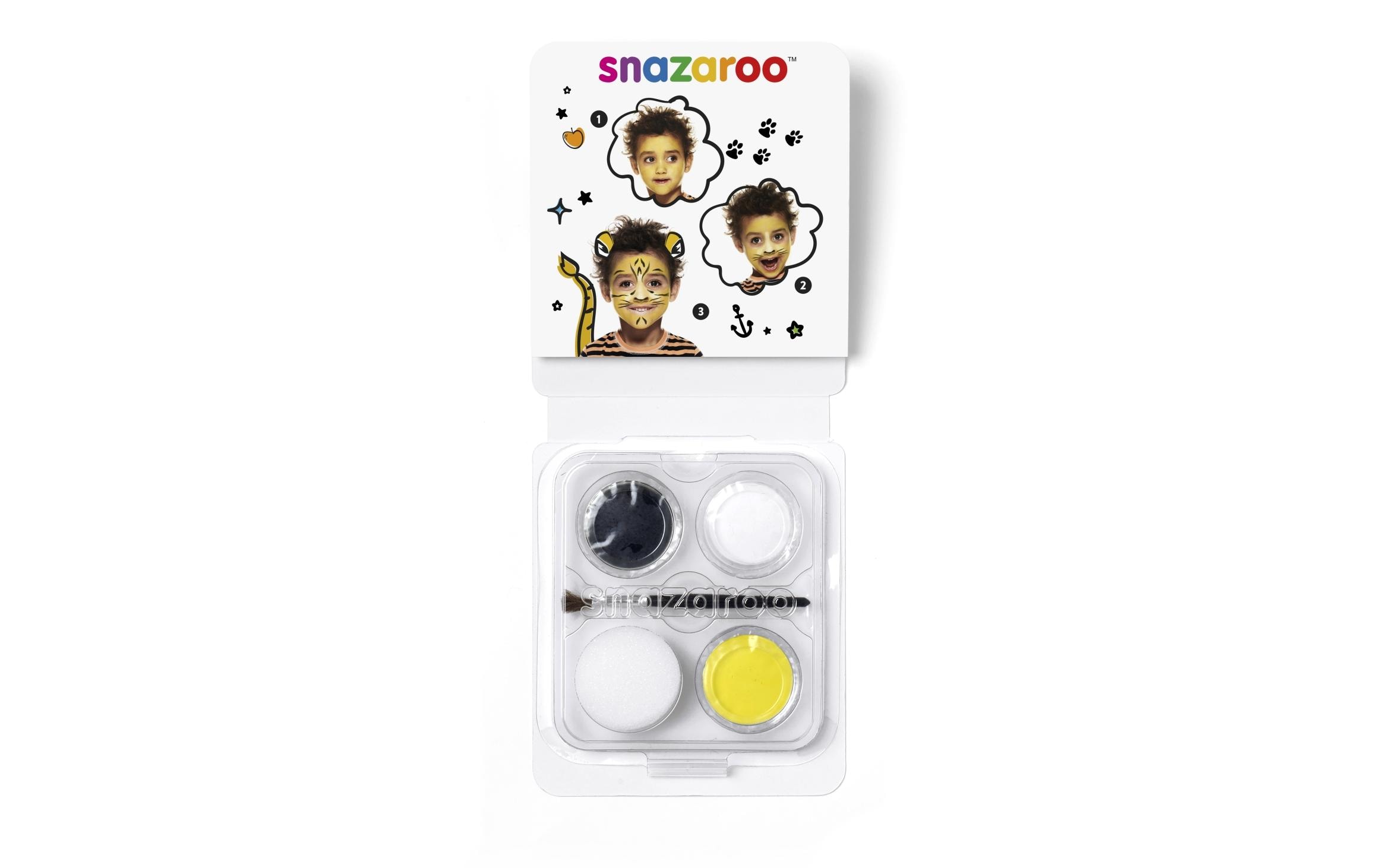 Snazaroo Schminkfarbe als Set Mini Tiger