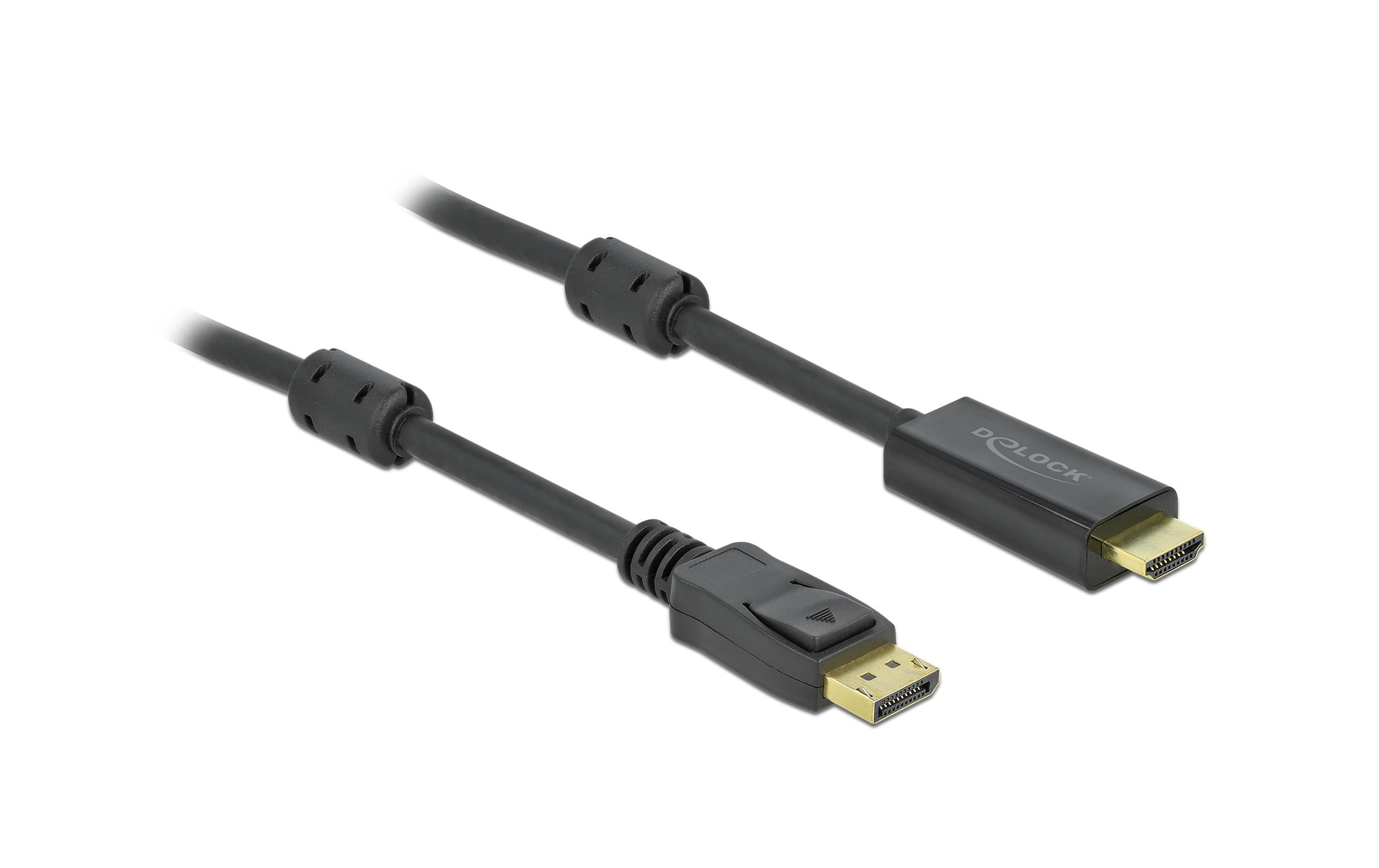 Delock Kabel aktiv DisplayPort - HDMI, 2 m