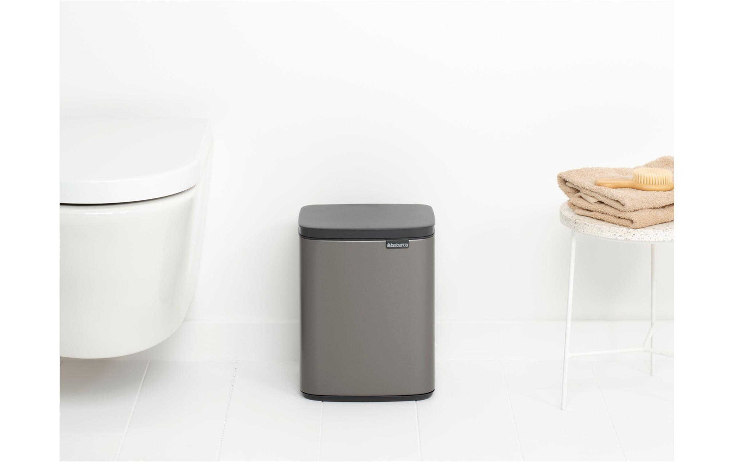 Brabantia Kosmetikeimer Bo Waste Bin 7 l, Platin