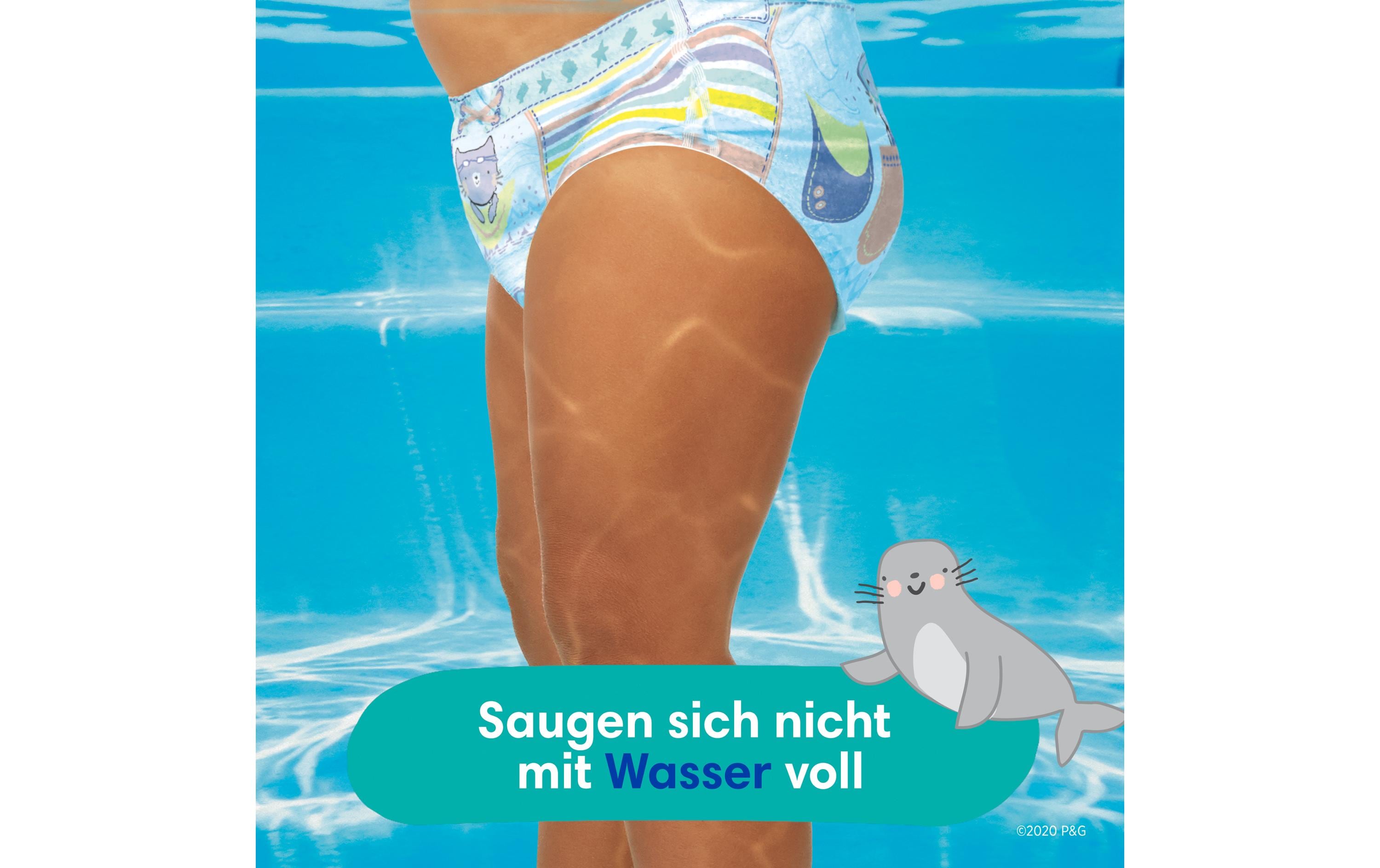 Pampers Windeln Splashers Tragepack Grösse 5-6