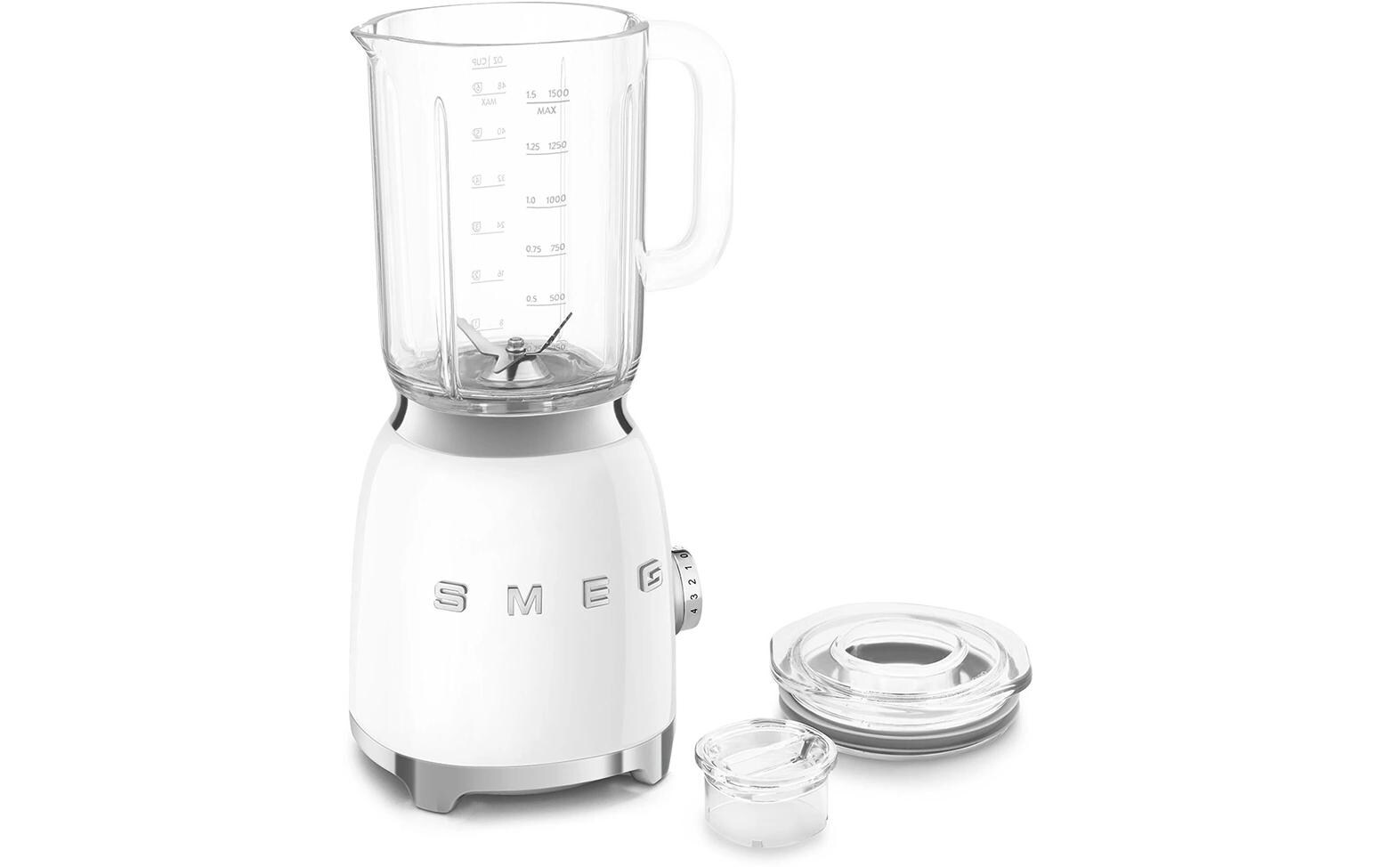 SMEG Standmixer 50's Style BLF03WHEU Weiss