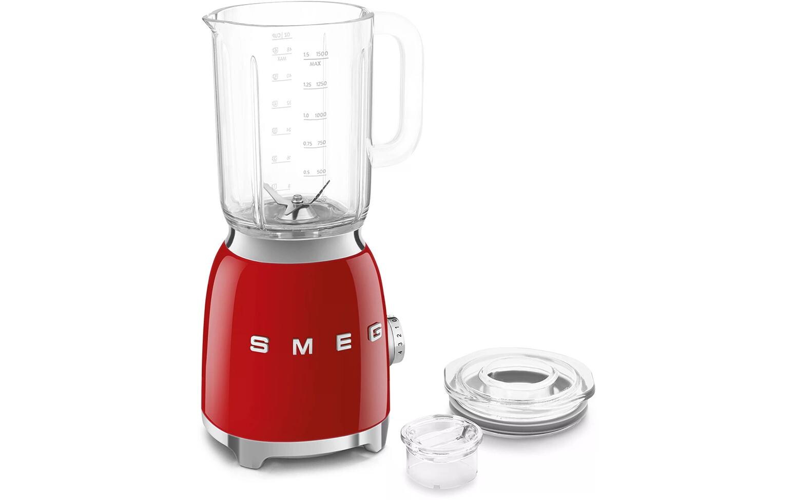 SMEG Standmixer 50's Style BLF03RDEU Rot