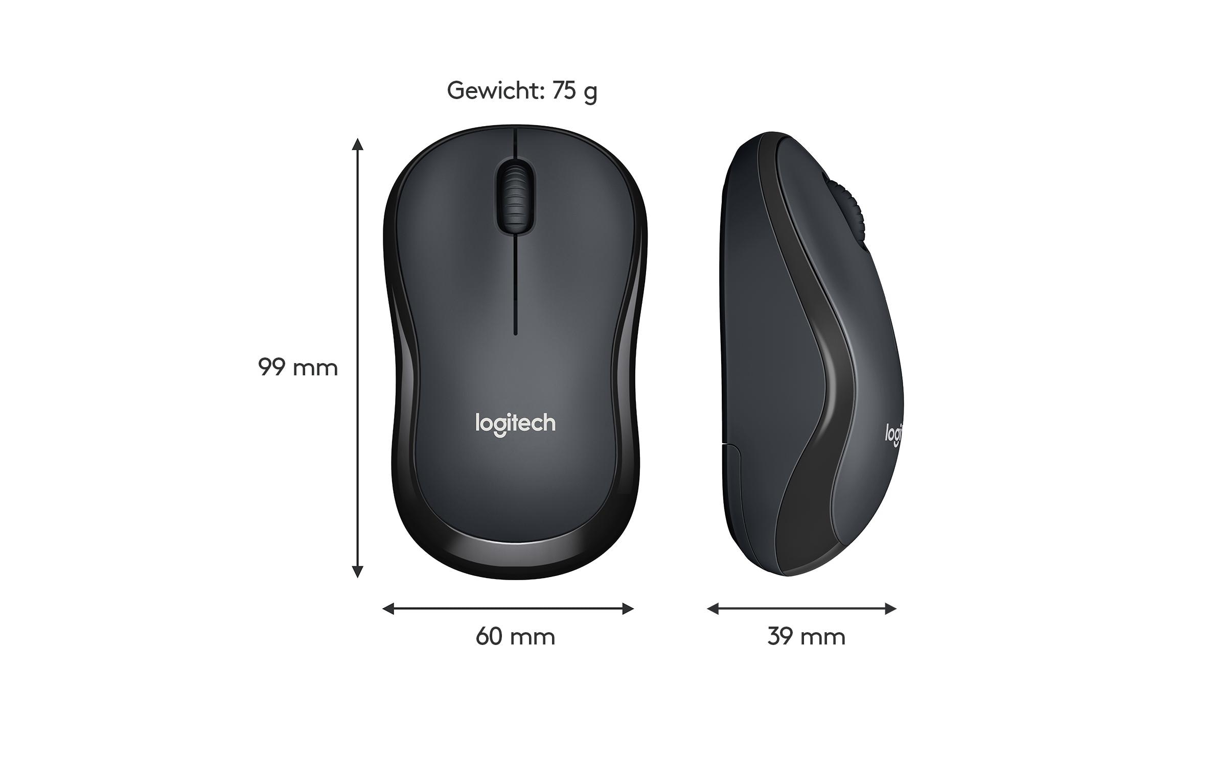 Logitech Maus M220 Silent , kabellos