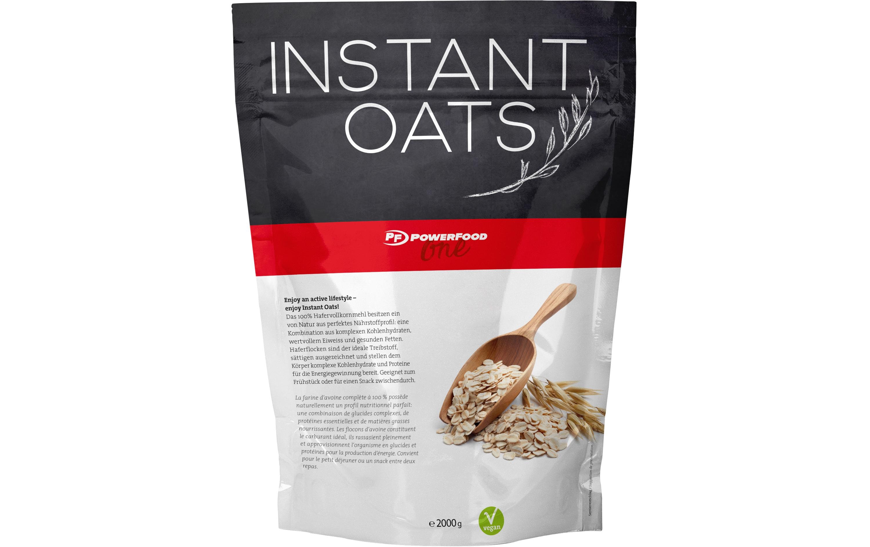 PowerFood One Instant Oats Natur, 2 kg