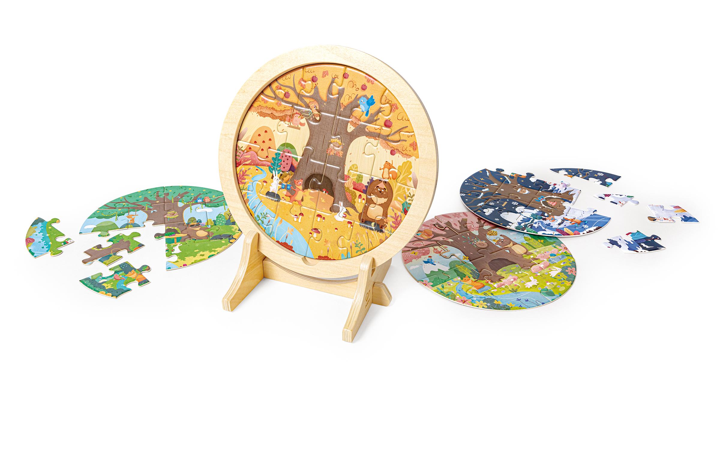 Hape 4-Seasons Layer Puzzle