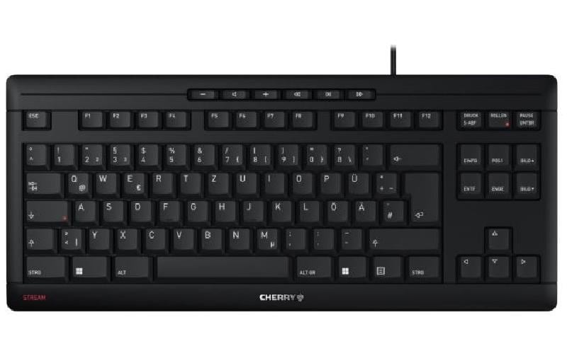 Cherry Tastatur Stream TKL Schwarz