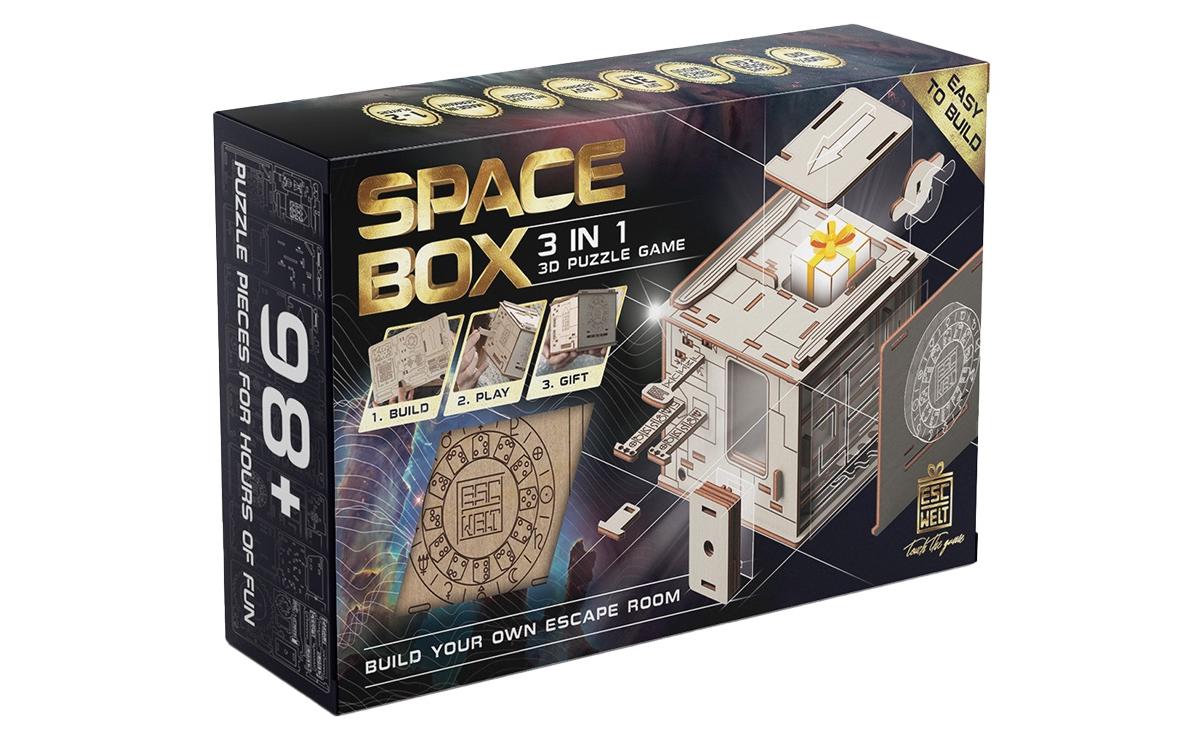 Escape Welt Rätselspiel Space Box Bausatz