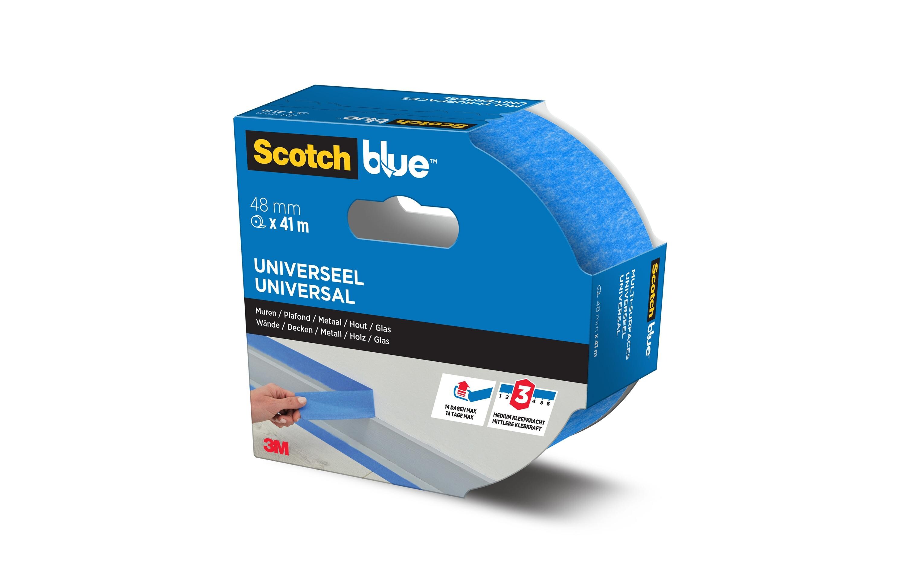 3M Malerabdeckband ScotchBlue Premium 48 mm x 41 m, Blau