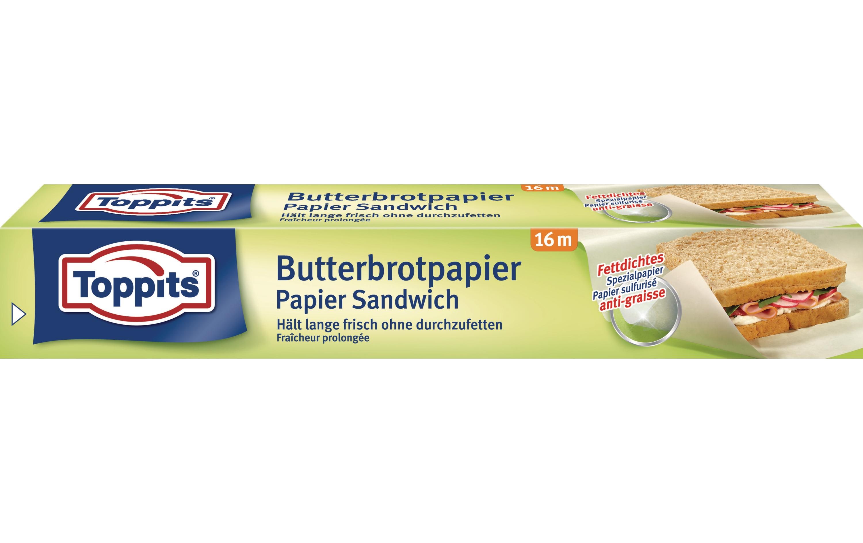 Toppits Butterbrotpapier 16 m