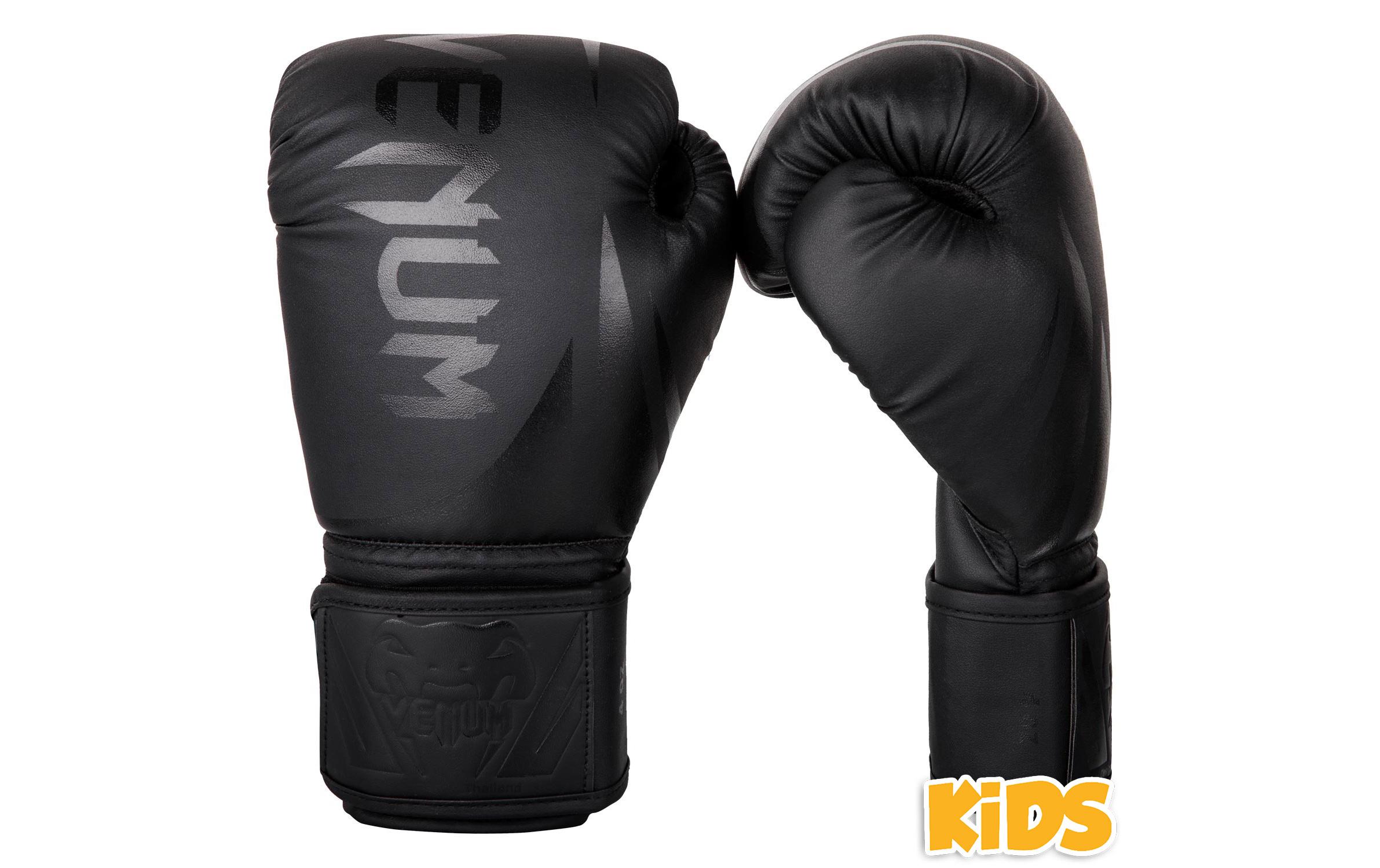 Venum Boxhandschuhe Challenger 2.0 Kids 4 Oz, Schwarz