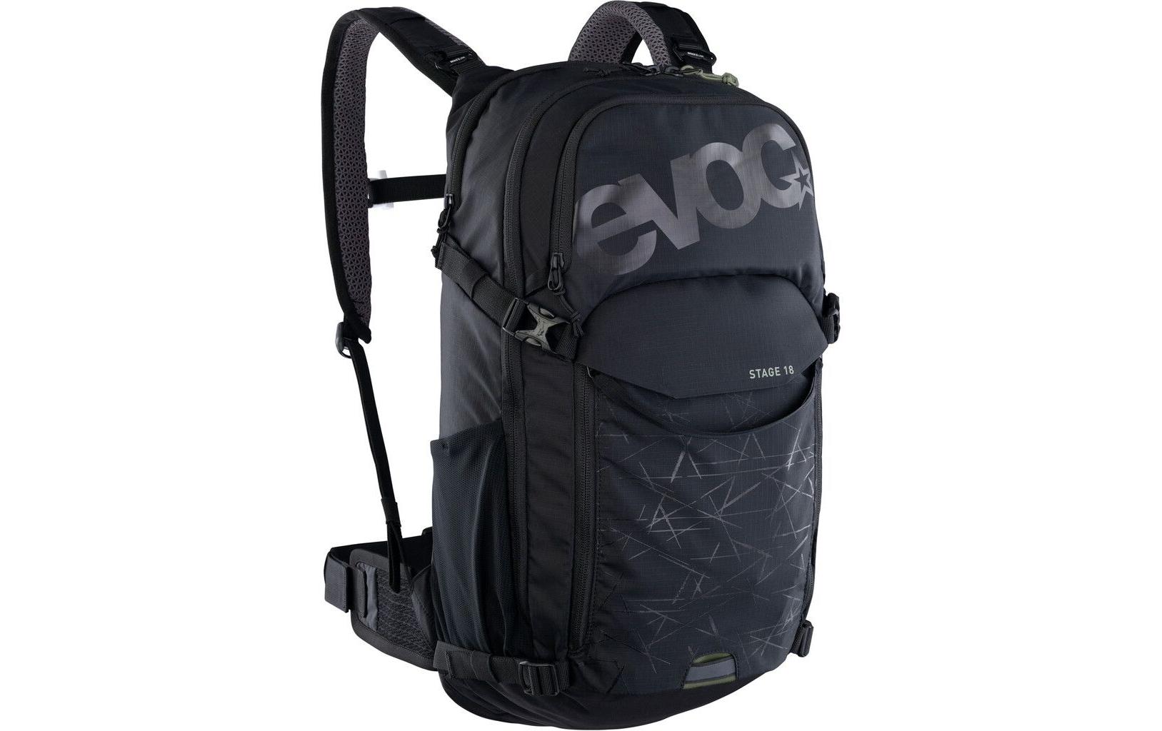 evoc Rucksack Stage 18 l, Schwarz