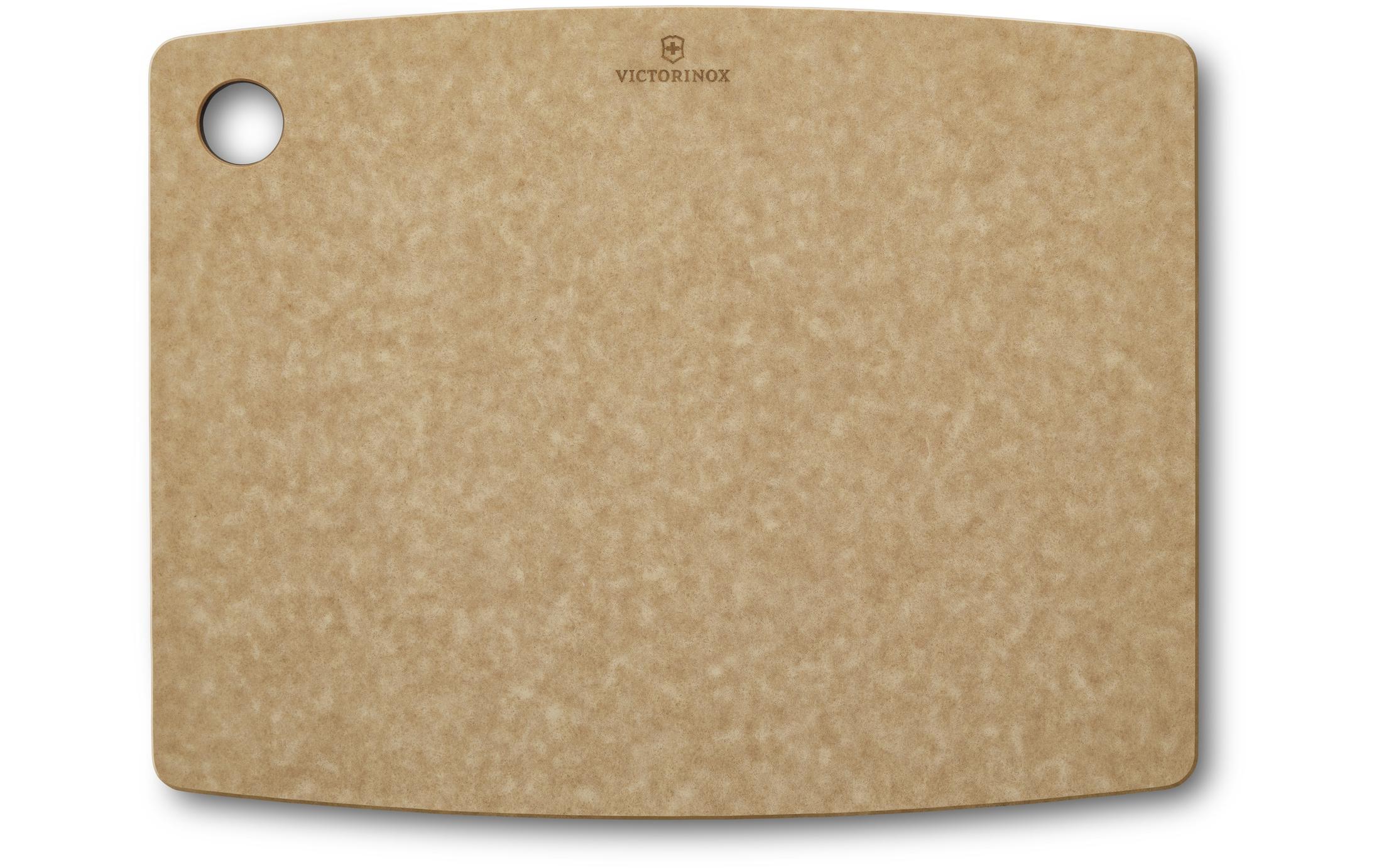 Victorinox Schneidebrett Kitchen Saftrille, 36.8 cm x 28.5 cm, Beige