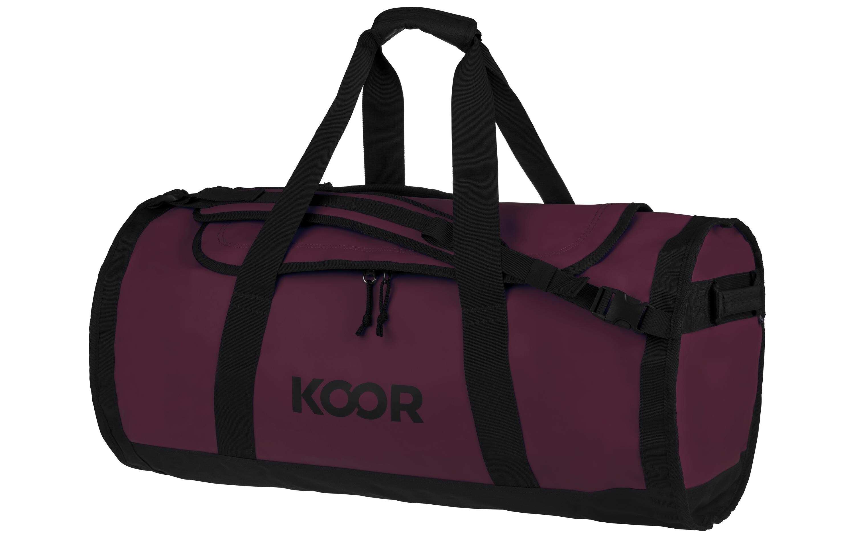 KOOR Duffle Bag Sooma 70 l, Maroon