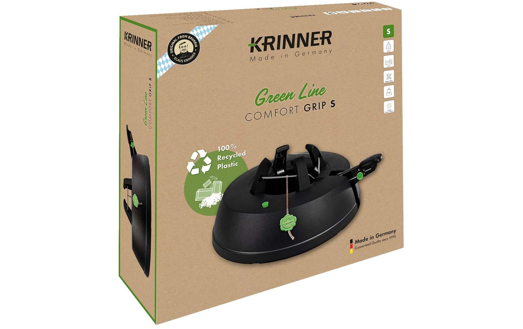 Krinner Weihnachtsbaumständer Green Line Comfort Grip S, Ø 34 cm