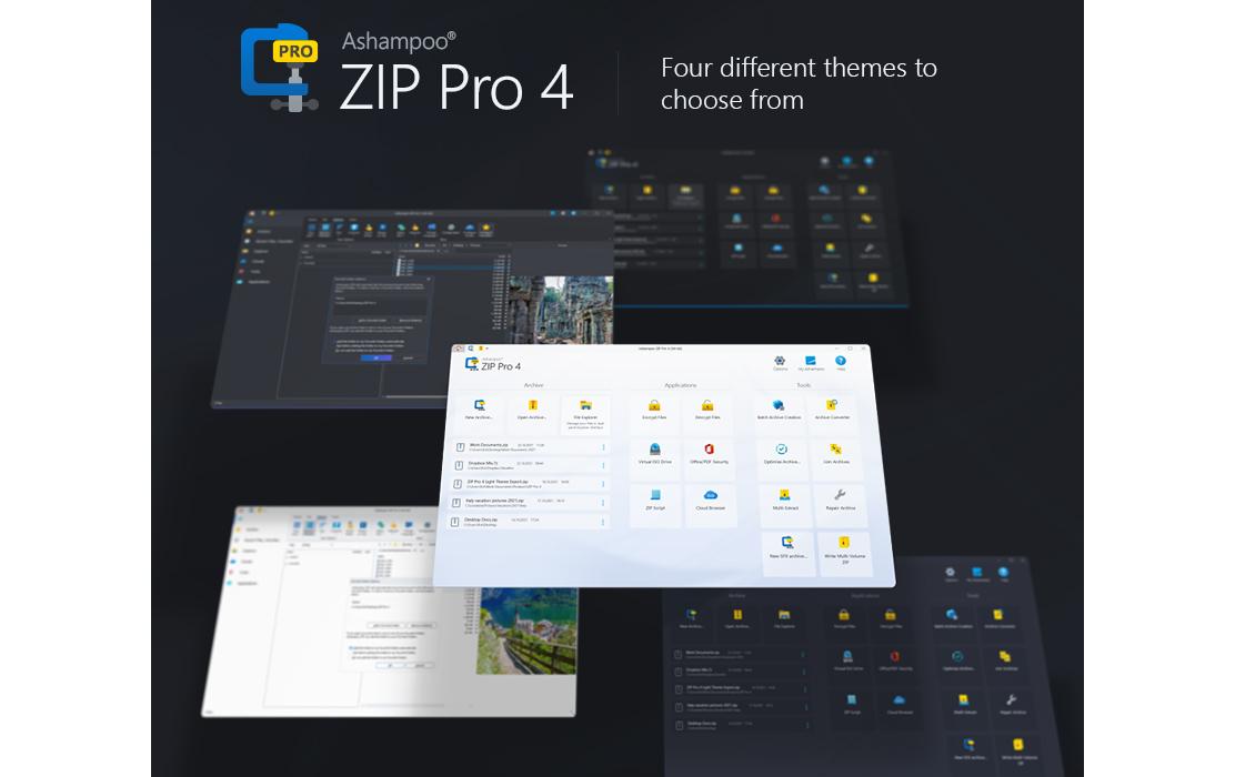 Ashampoo ZIP Pro 4 ESD, Vollversion, 1 PC