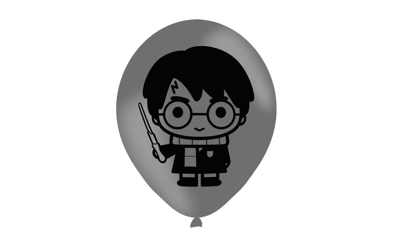 Amscan Luftballon Harry Potter 6 Stück, Latex