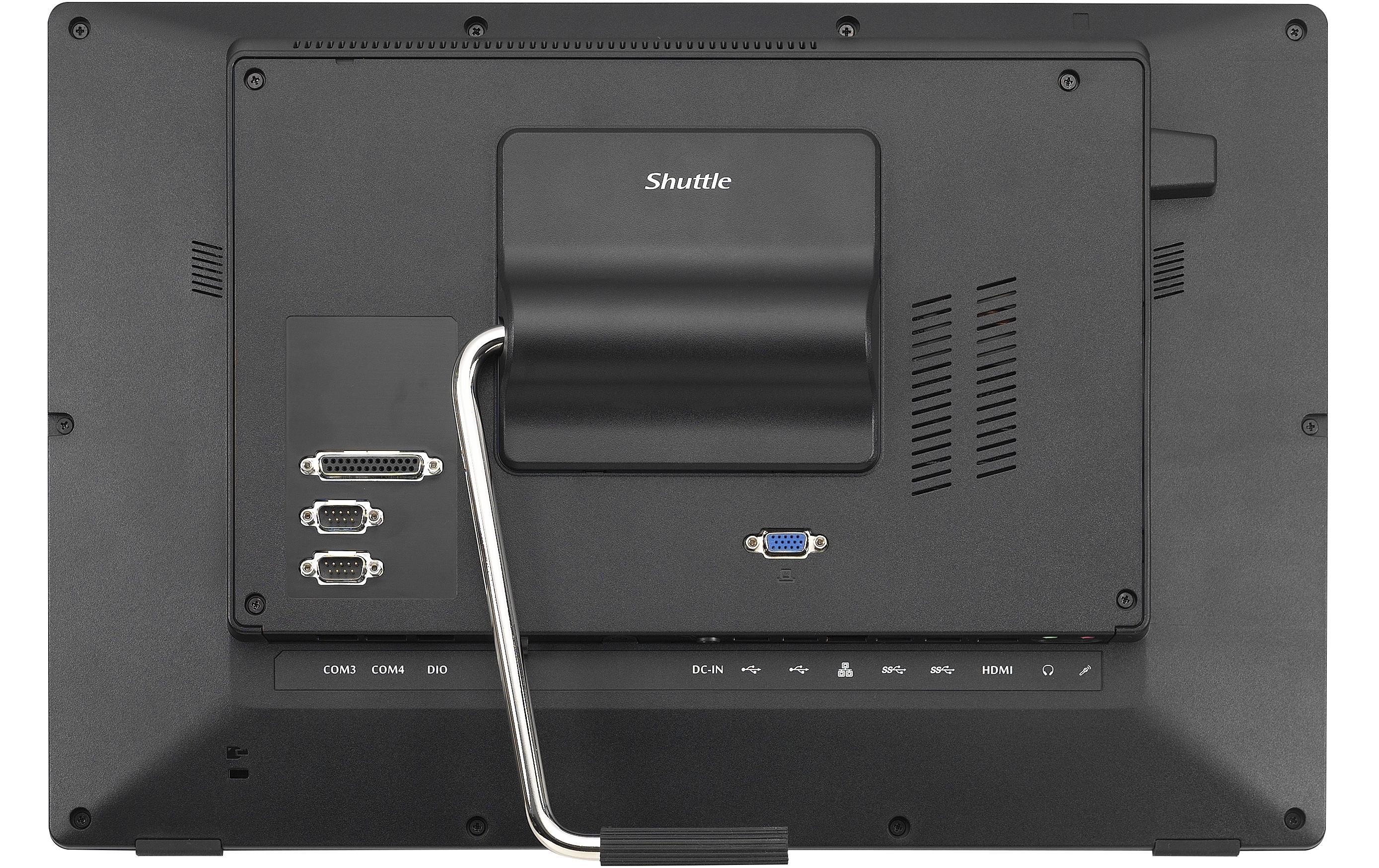 Shuttle Barebone P92U Celeron 5205U Schwarz