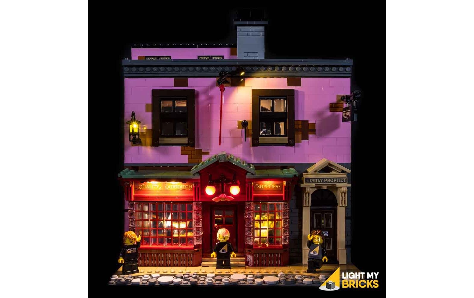 Light My Bricks LED-Licht-Set für LEGO® Harry Potter Winkelgasse 75978